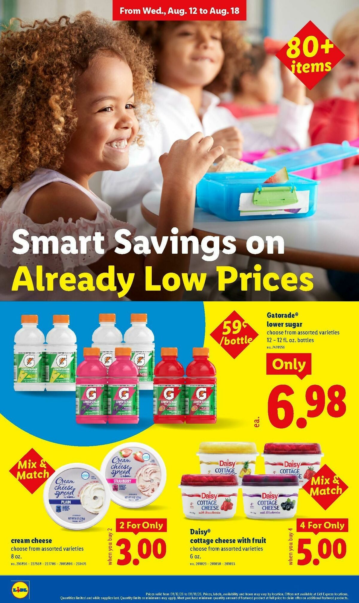 LIDL Weekly Ad from August 12