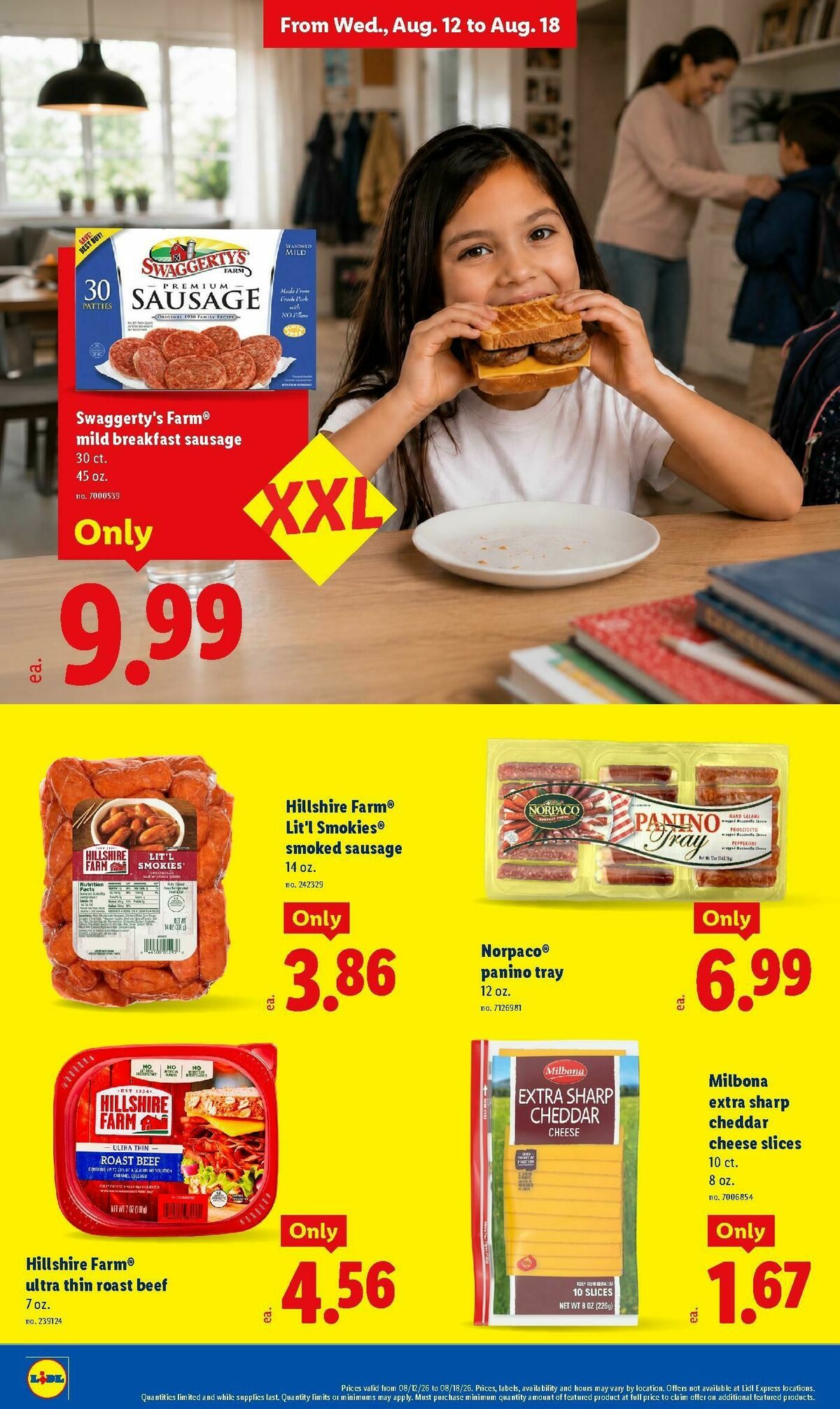 LIDL Weekly Ad from August 12