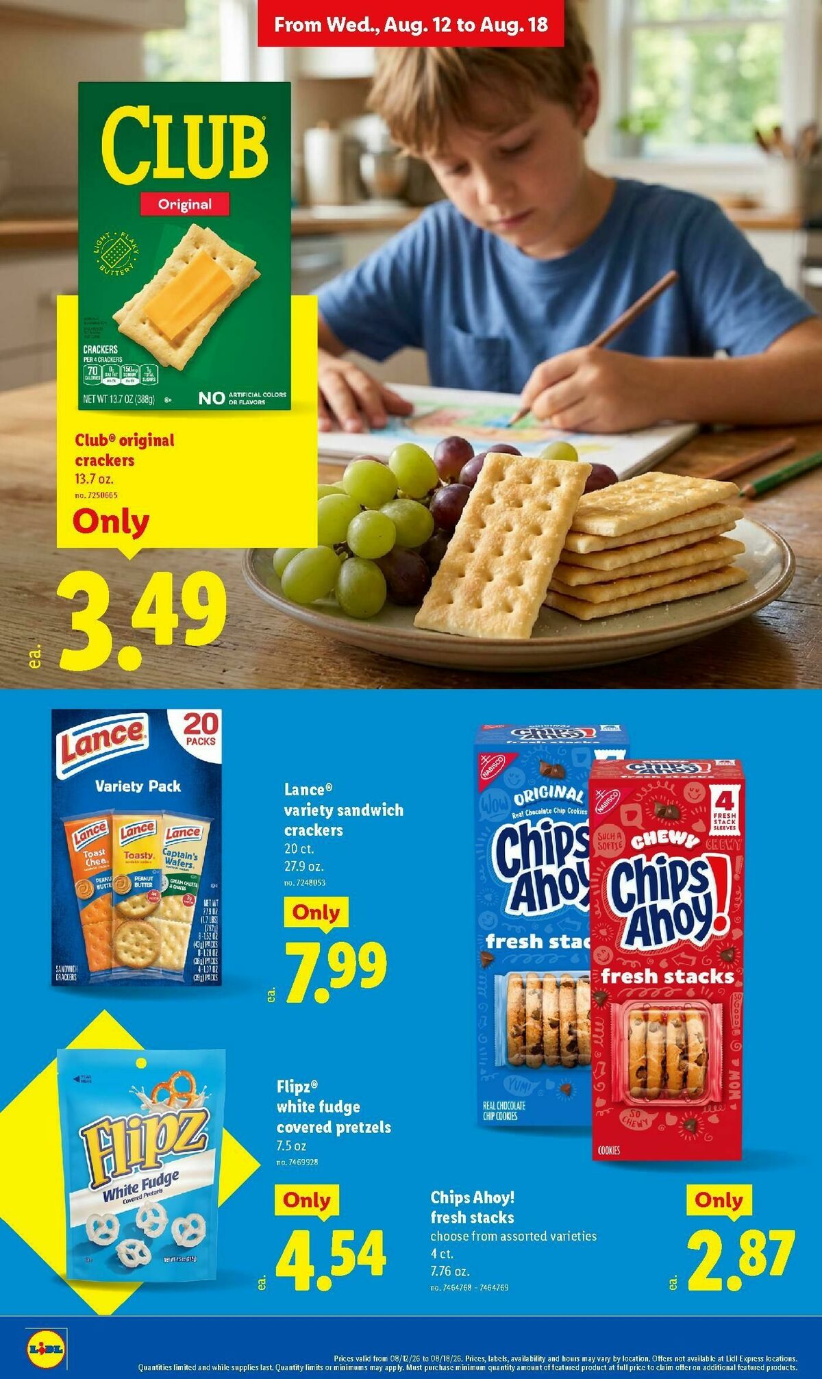 LIDL Weekly Ad from August 12