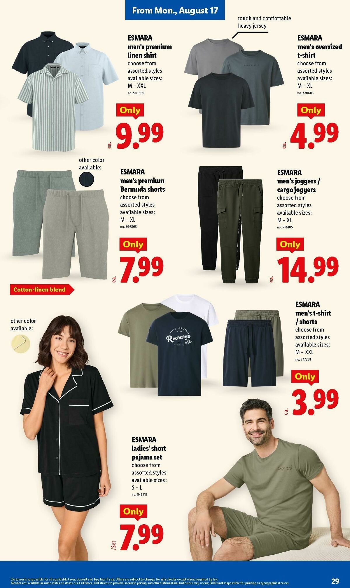 LIDL Weekly Ad from August 12