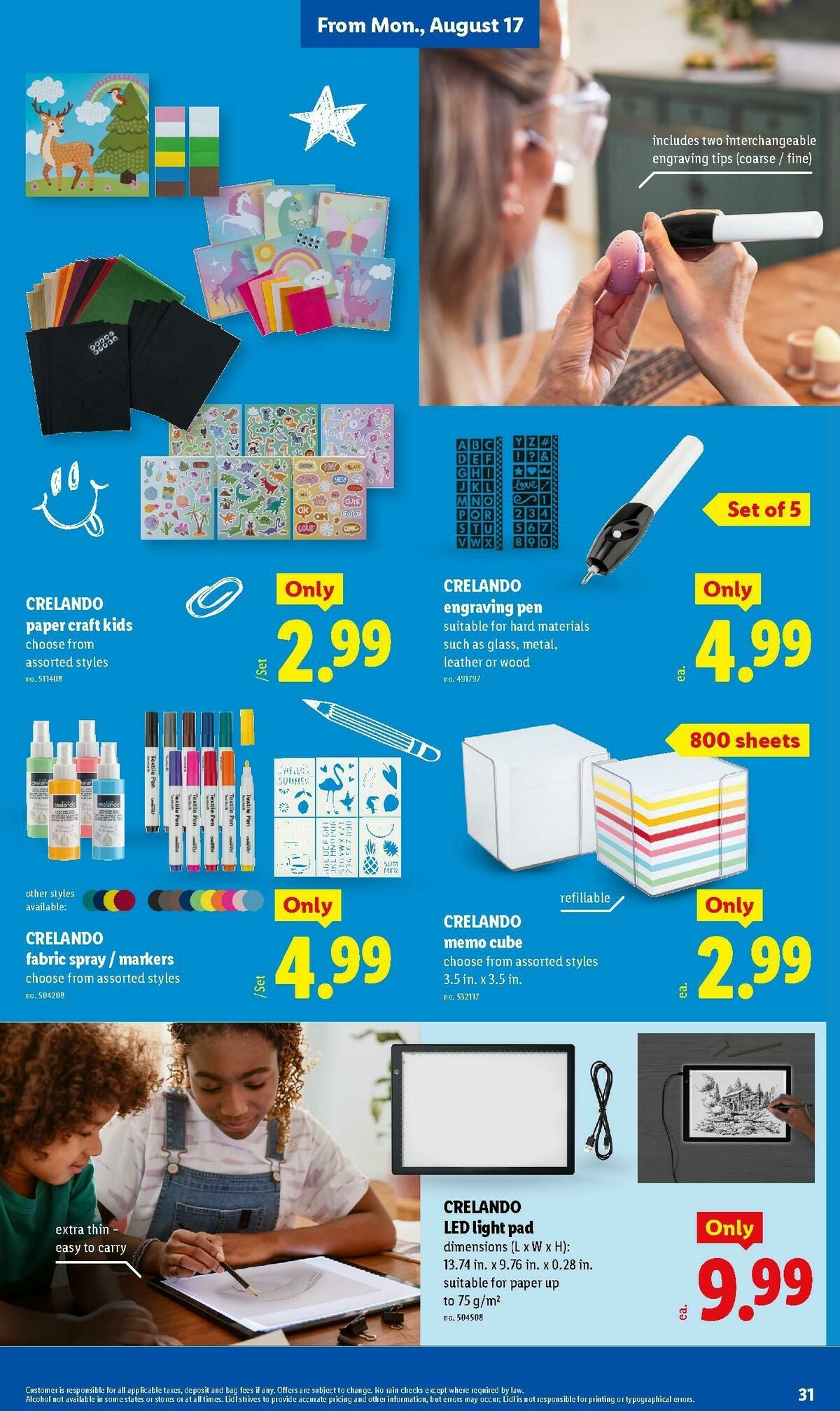 LIDL Weekly Ad from August 12