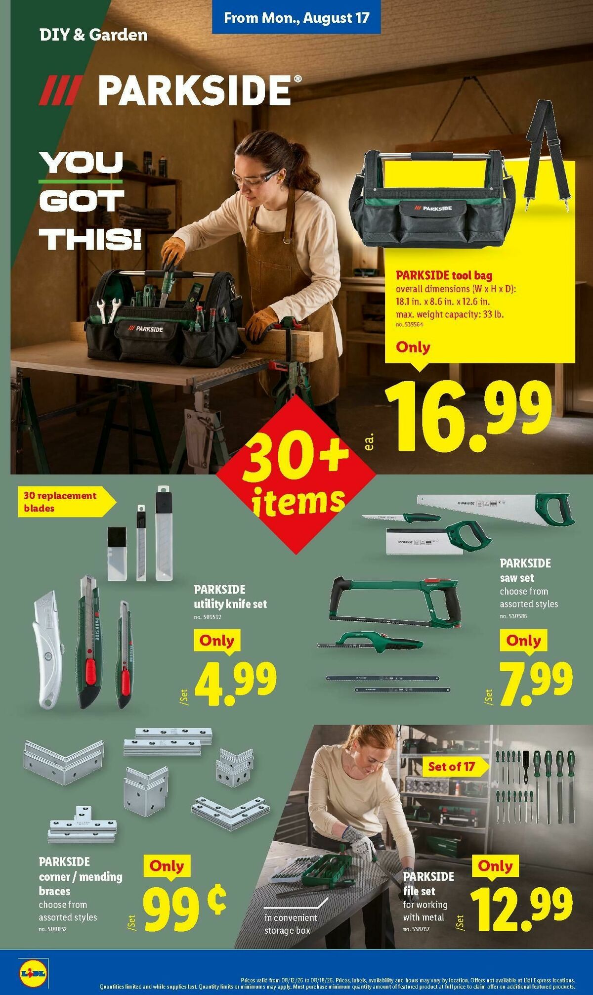 LIDL Weekly Ad from August 12