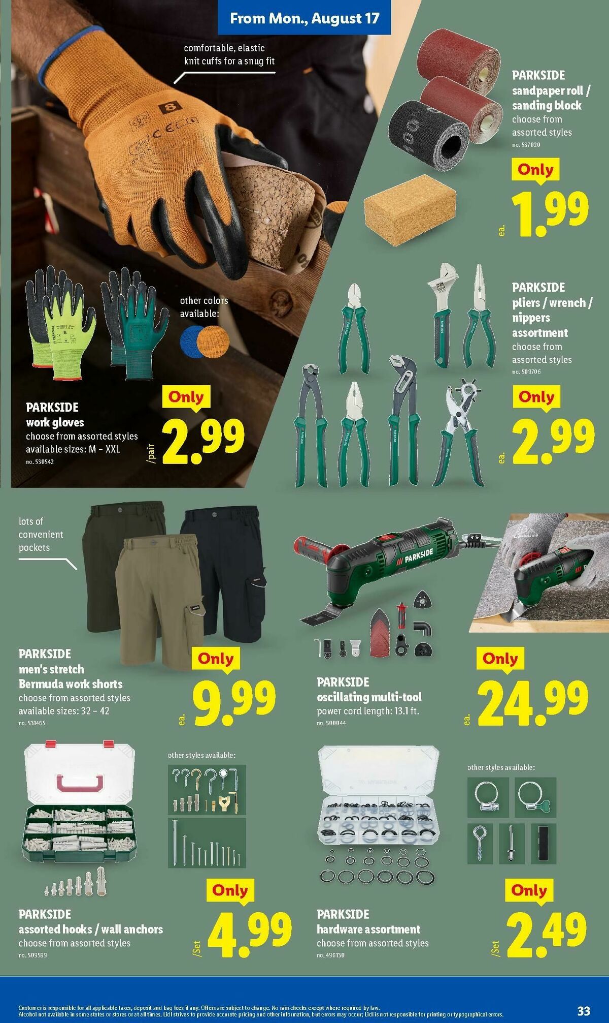 LIDL Weekly Ad from August 12