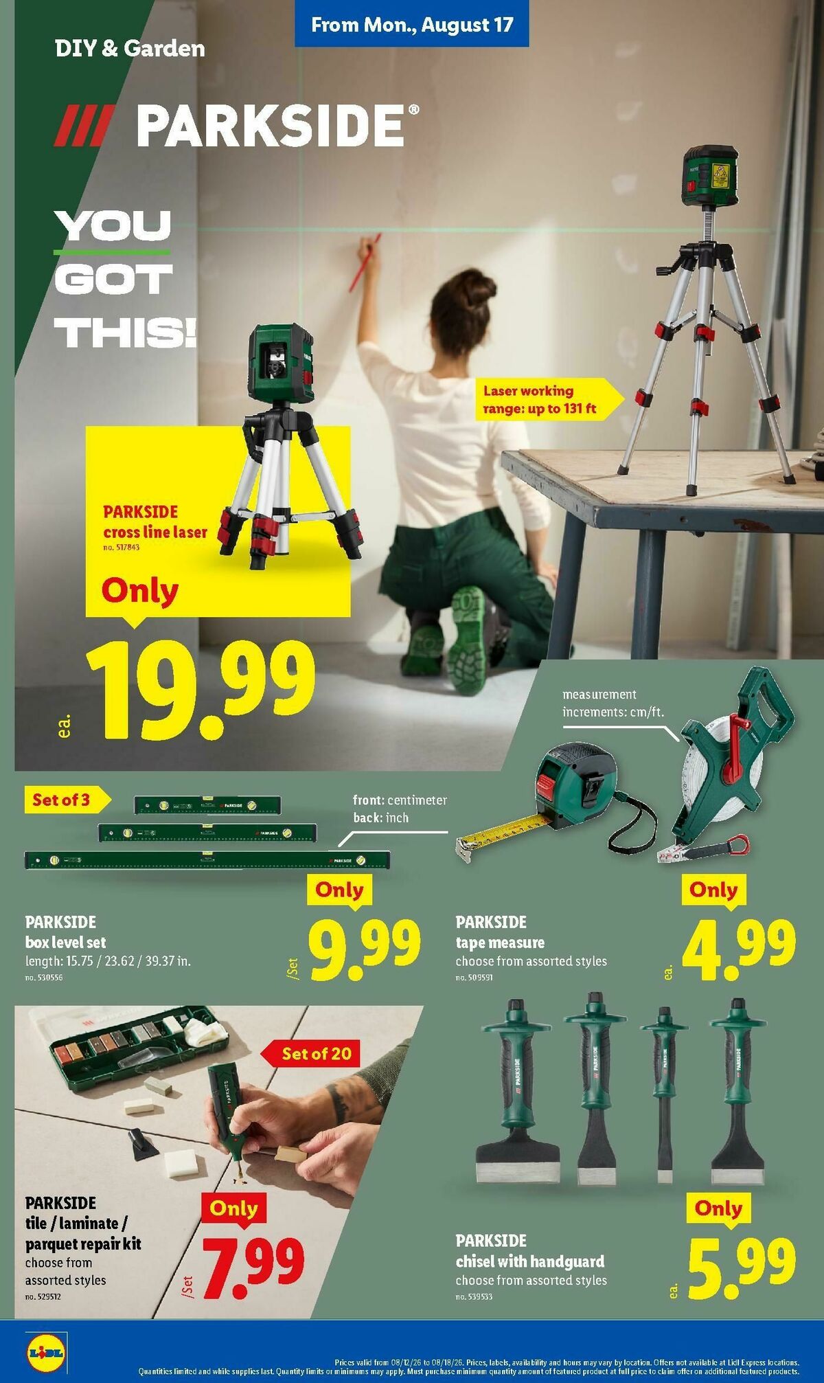 LIDL Weekly Ad from August 12