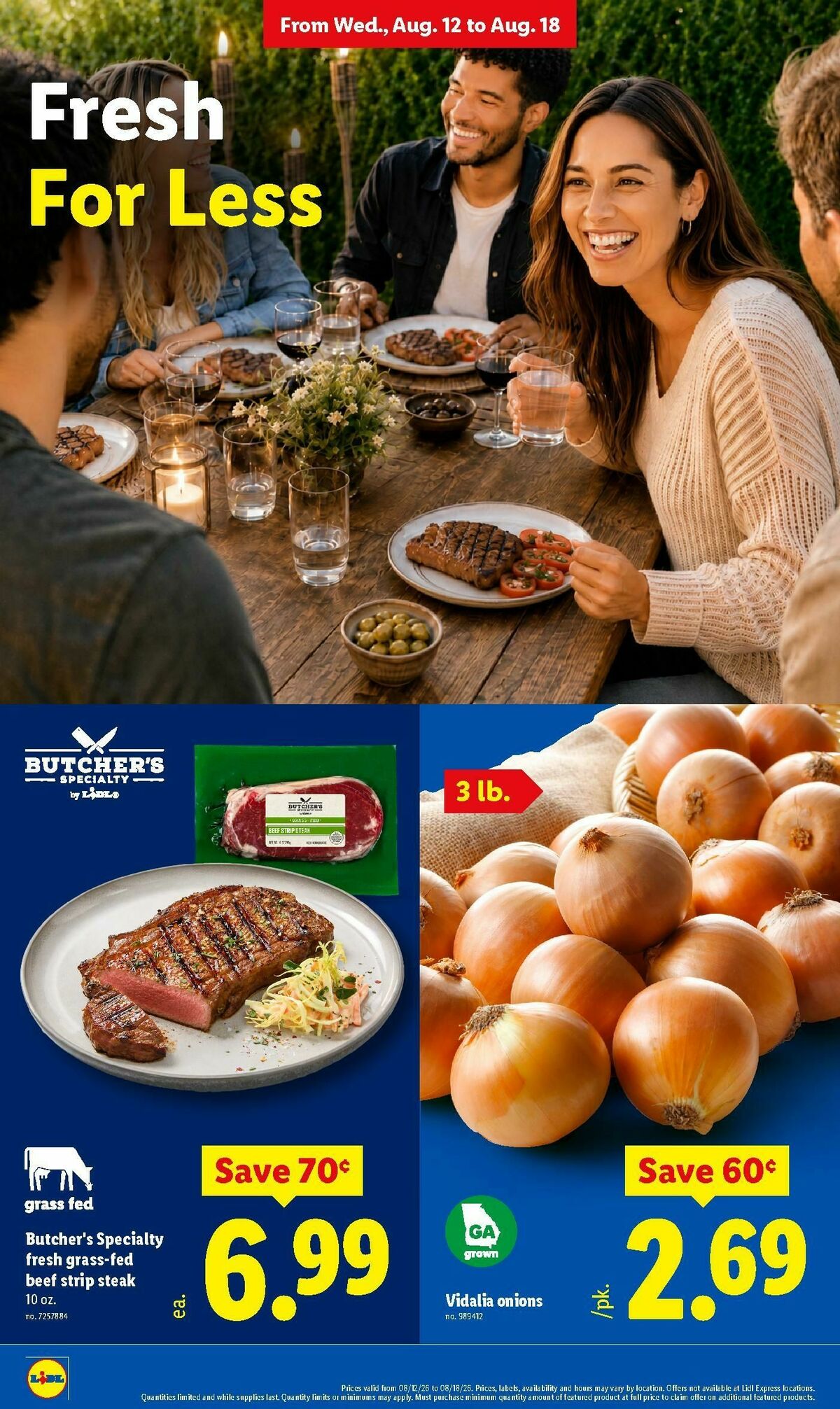 LIDL Weekly Ad from August 12