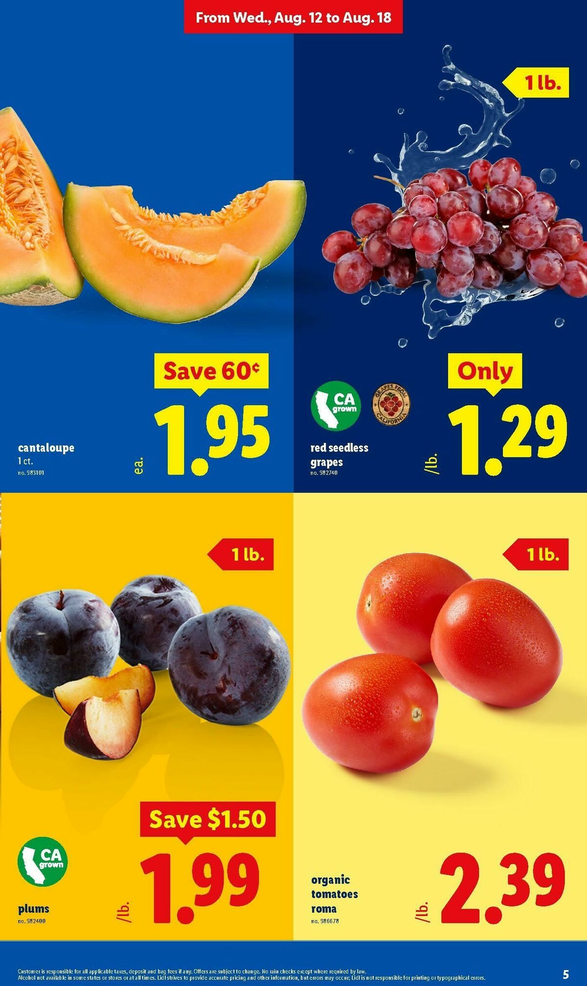 LIDL Weekly Ad from August 12