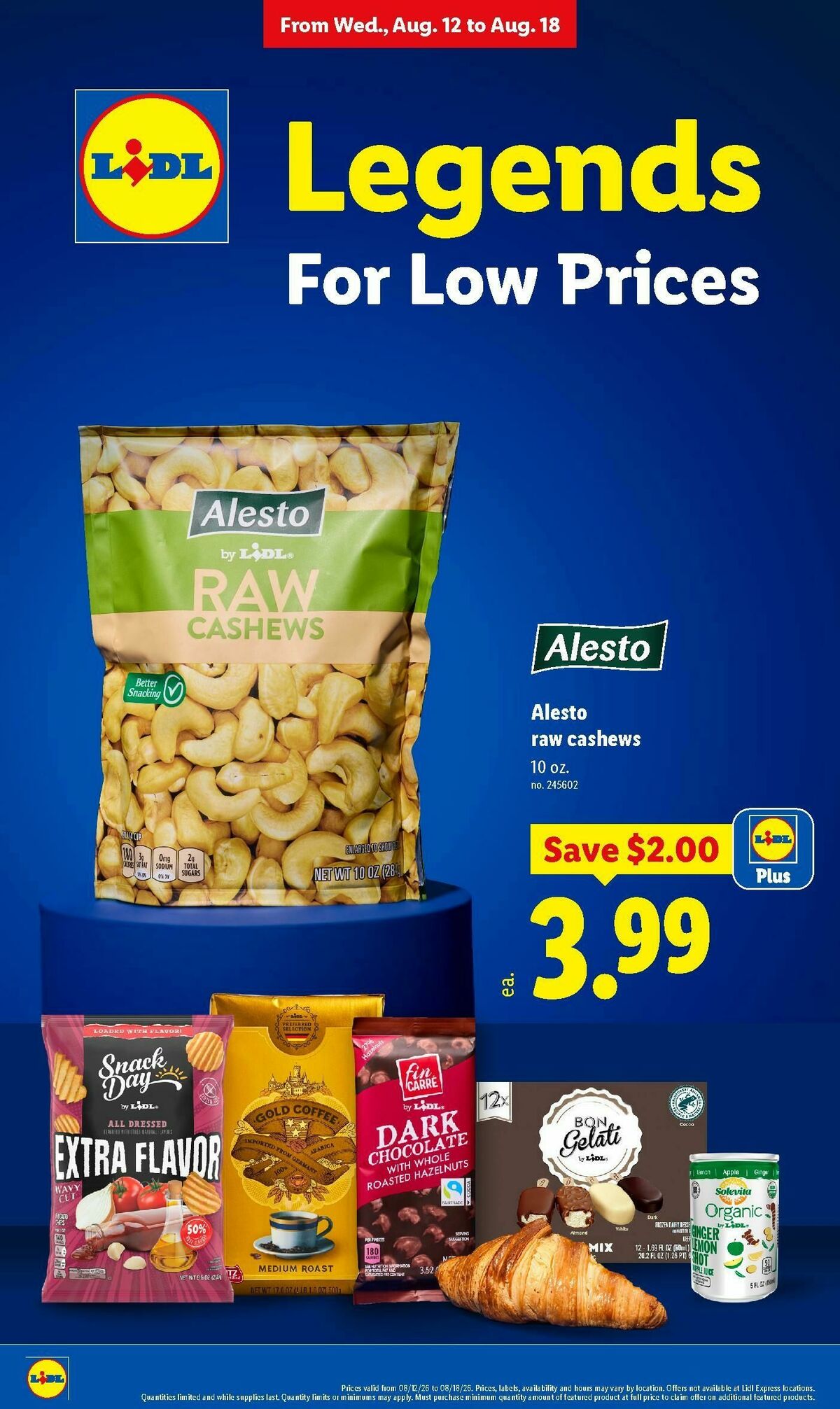 LIDL Weekly Ad from August 12