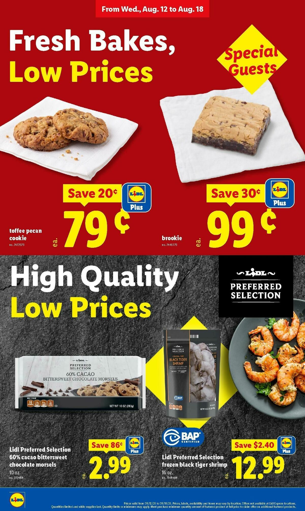 LIDL Weekly Ad from August 12