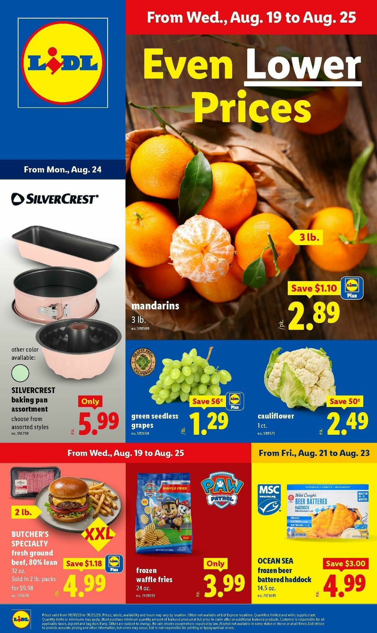 LIDL Weekly Ad from August 19