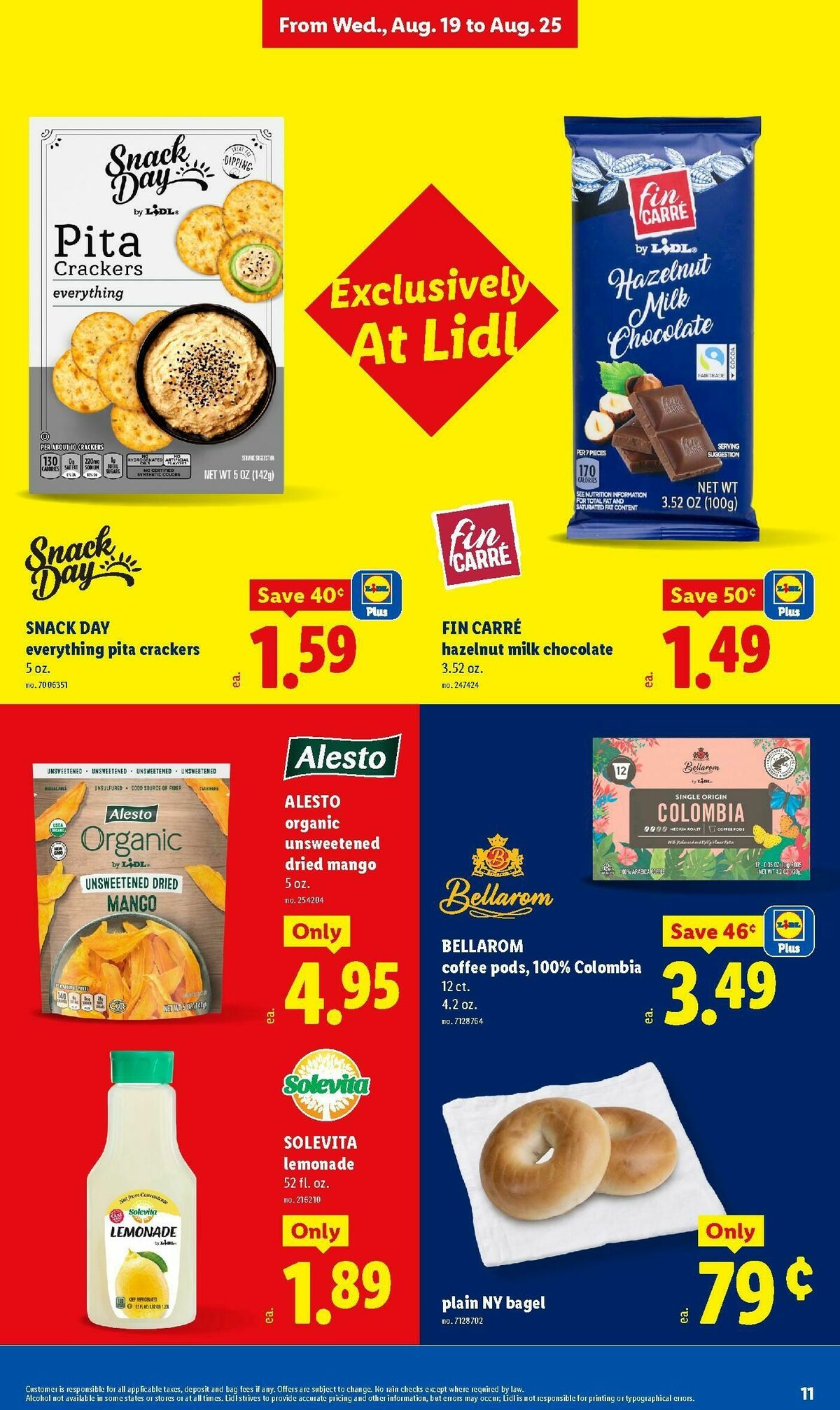 LIDL Weekly Ad from August 19
