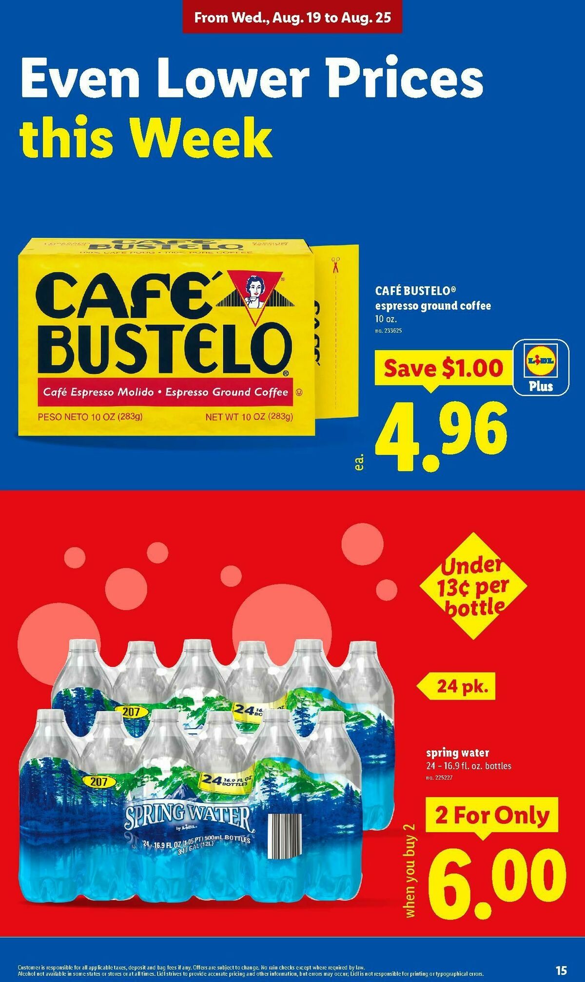 LIDL Weekly Ad from August 19