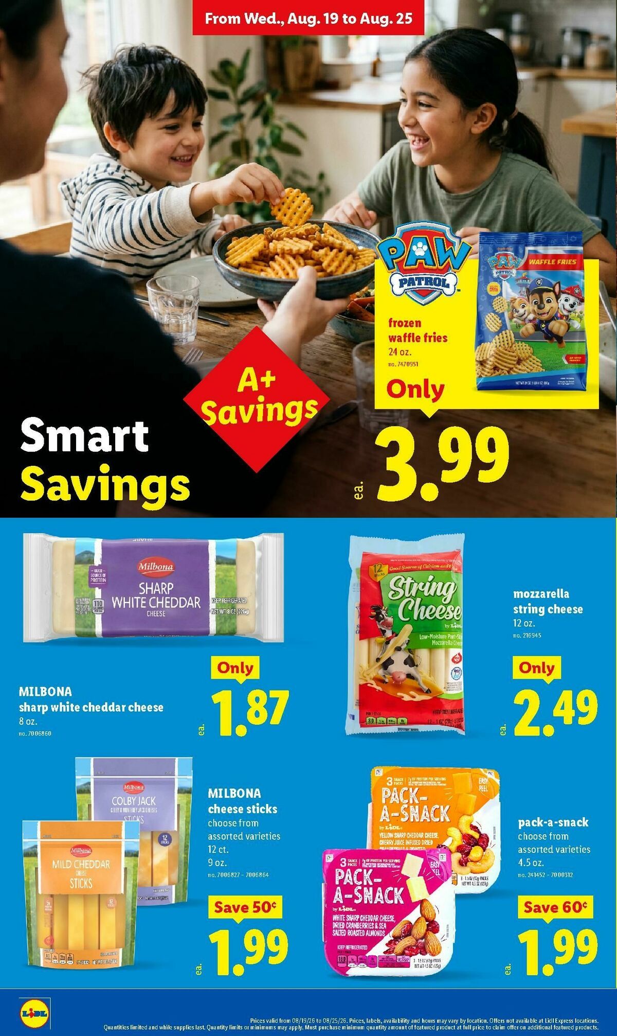 LIDL Weekly Ad from August 19