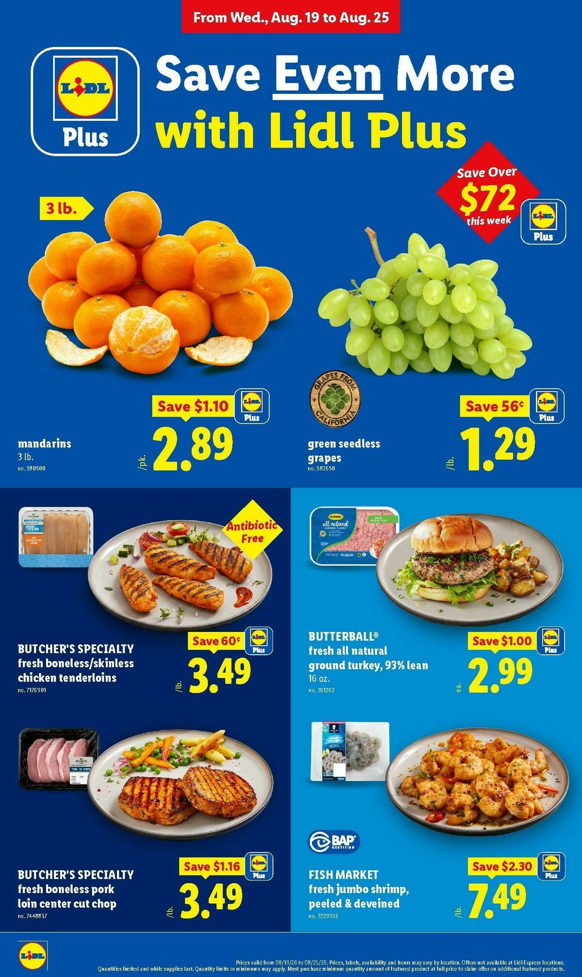 LIDL Weekly Ad from August 19