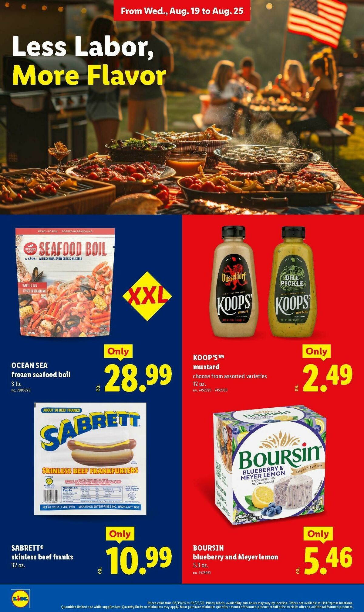 LIDL Weekly Ad from August 19