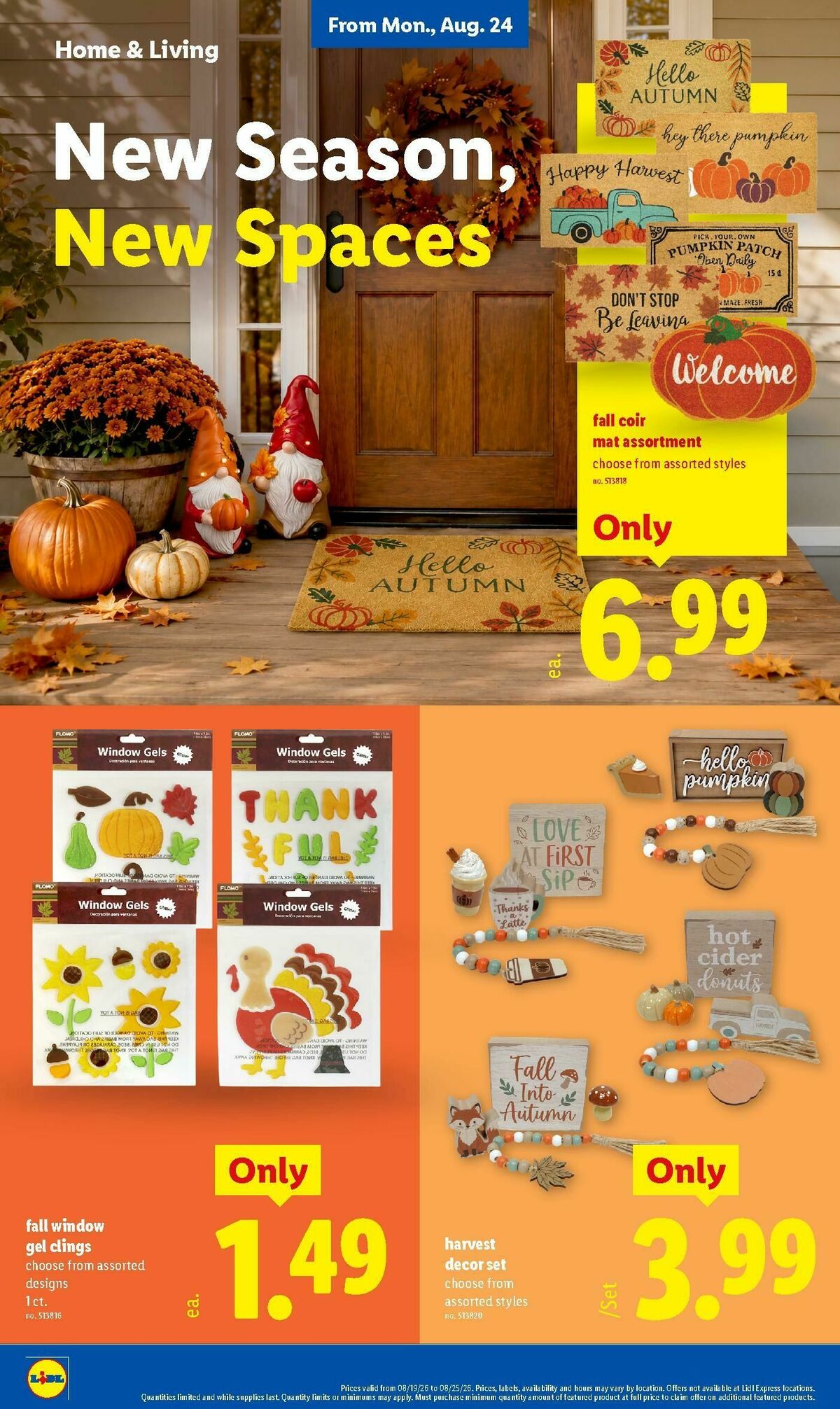 LIDL Weekly Ad from August 19