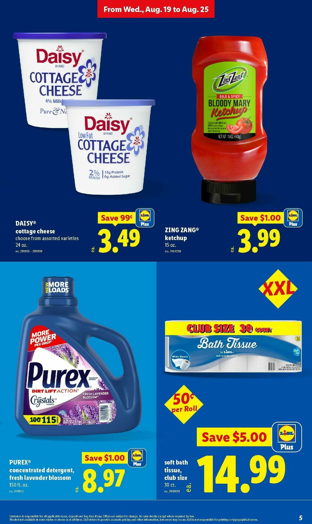 LIDL Weekly Ad from August 19