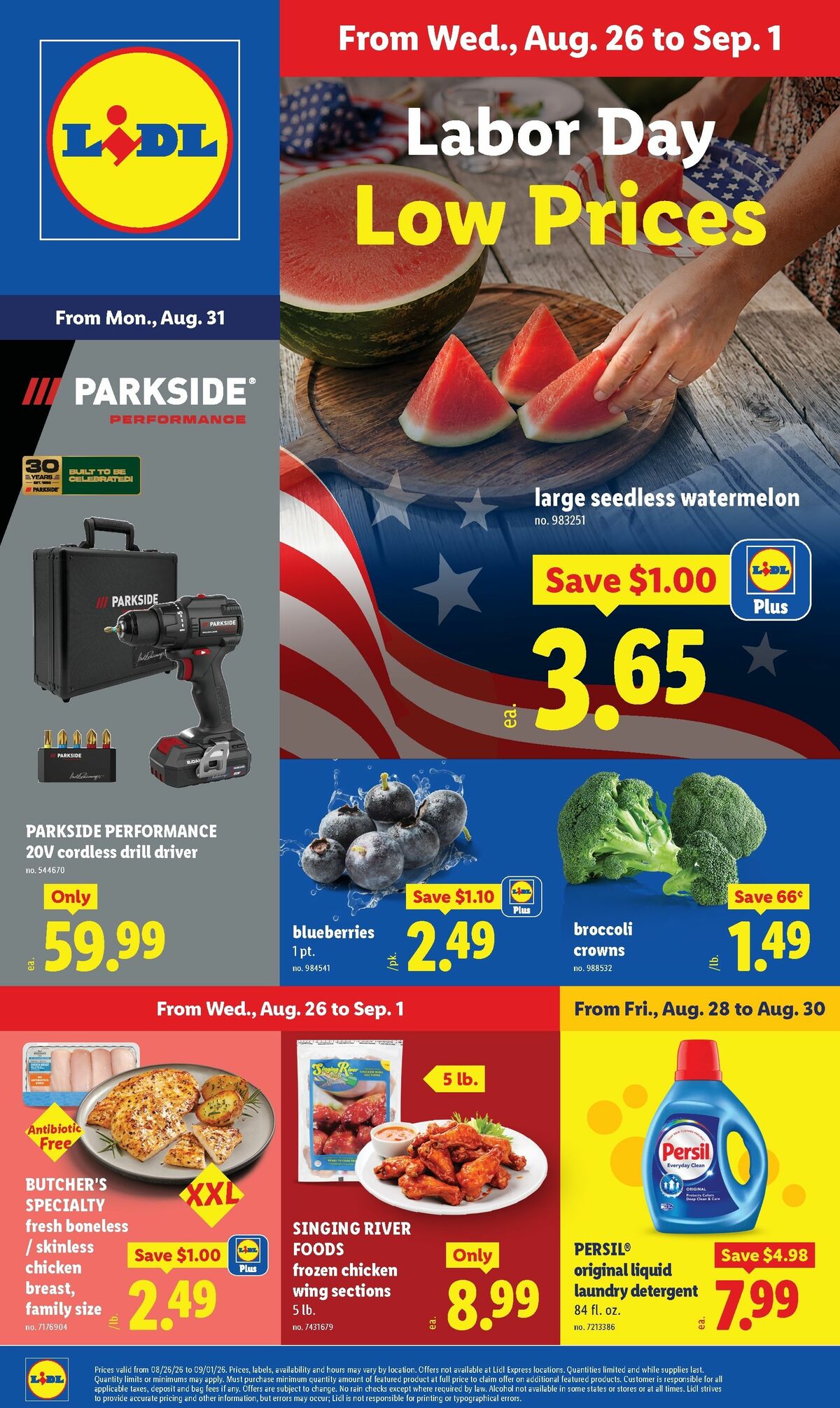 LIDL Weekly Ad from August 26