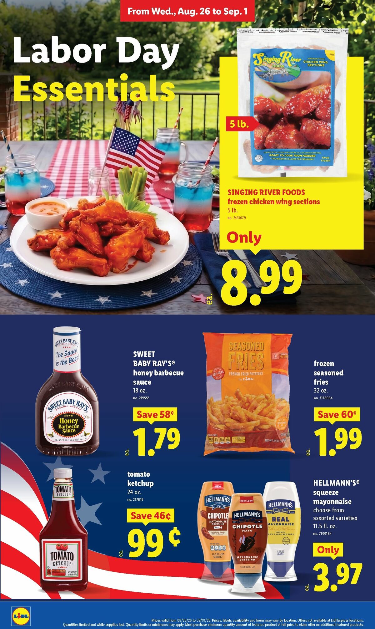 LIDL Weekly Ad from August 26