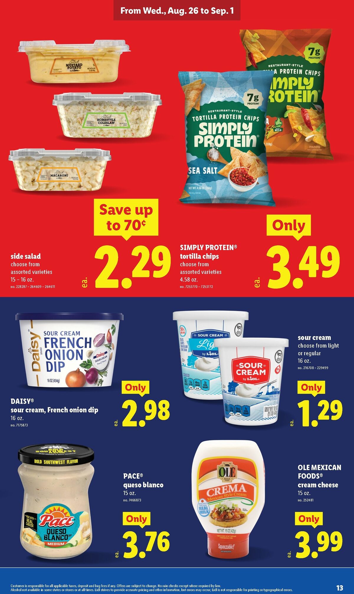 LIDL Weekly Ad from August 26