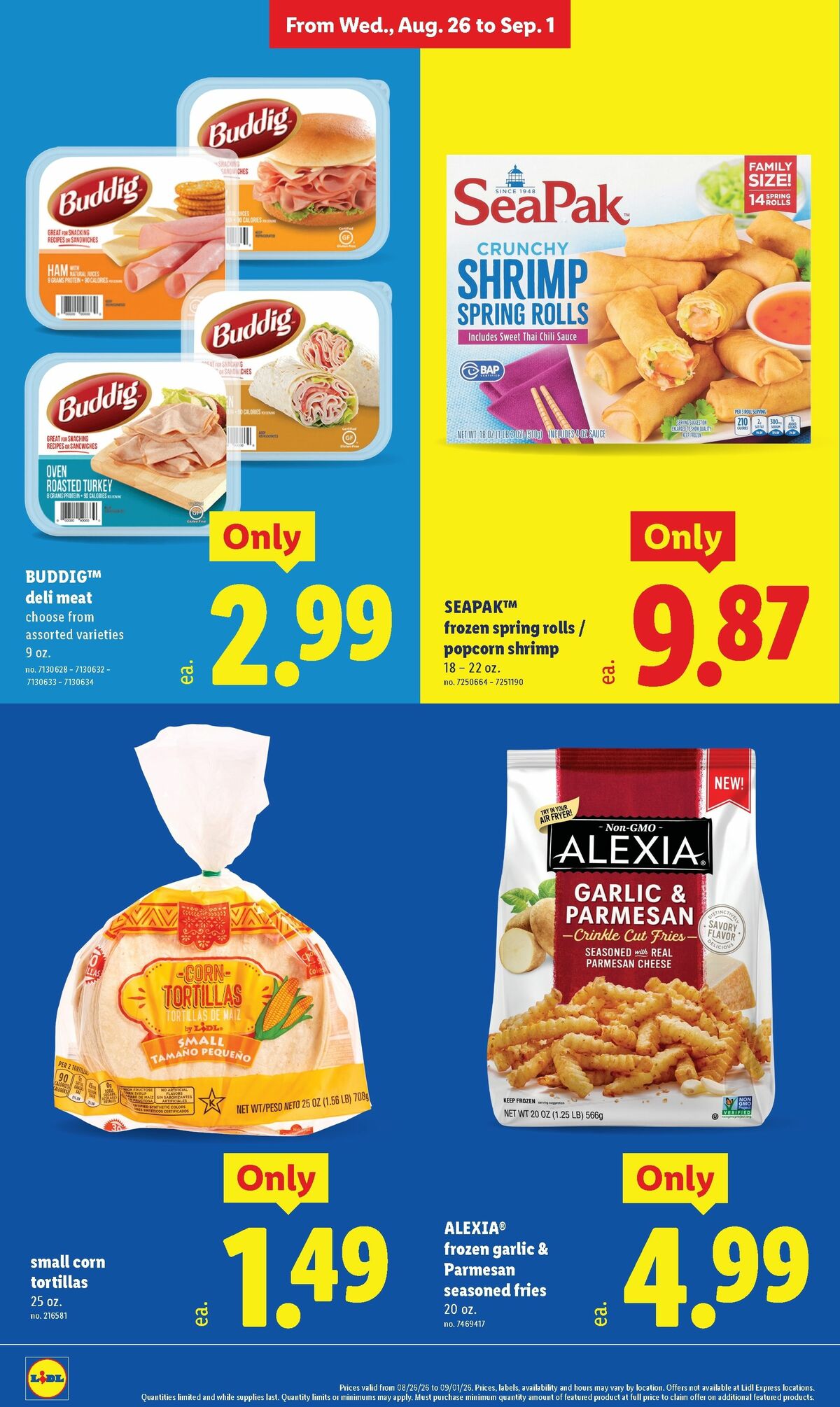 LIDL Weekly Ad from August 26