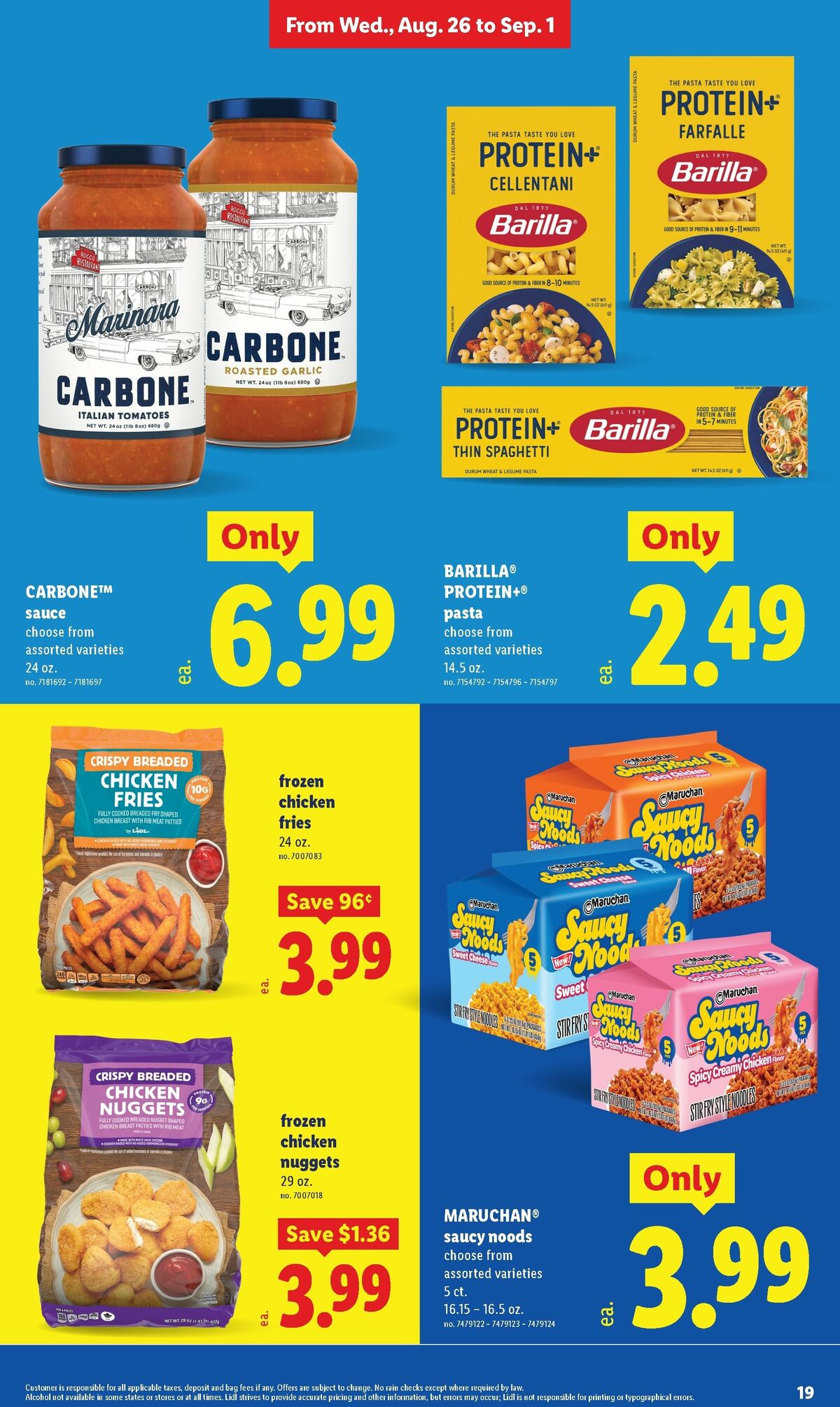 LIDL Weekly Ad from August 26