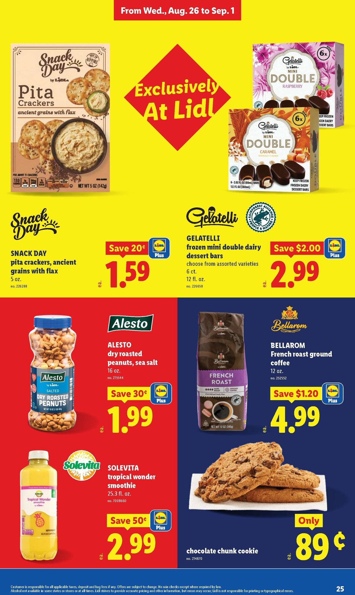 LIDL Weekly Ad from August 26