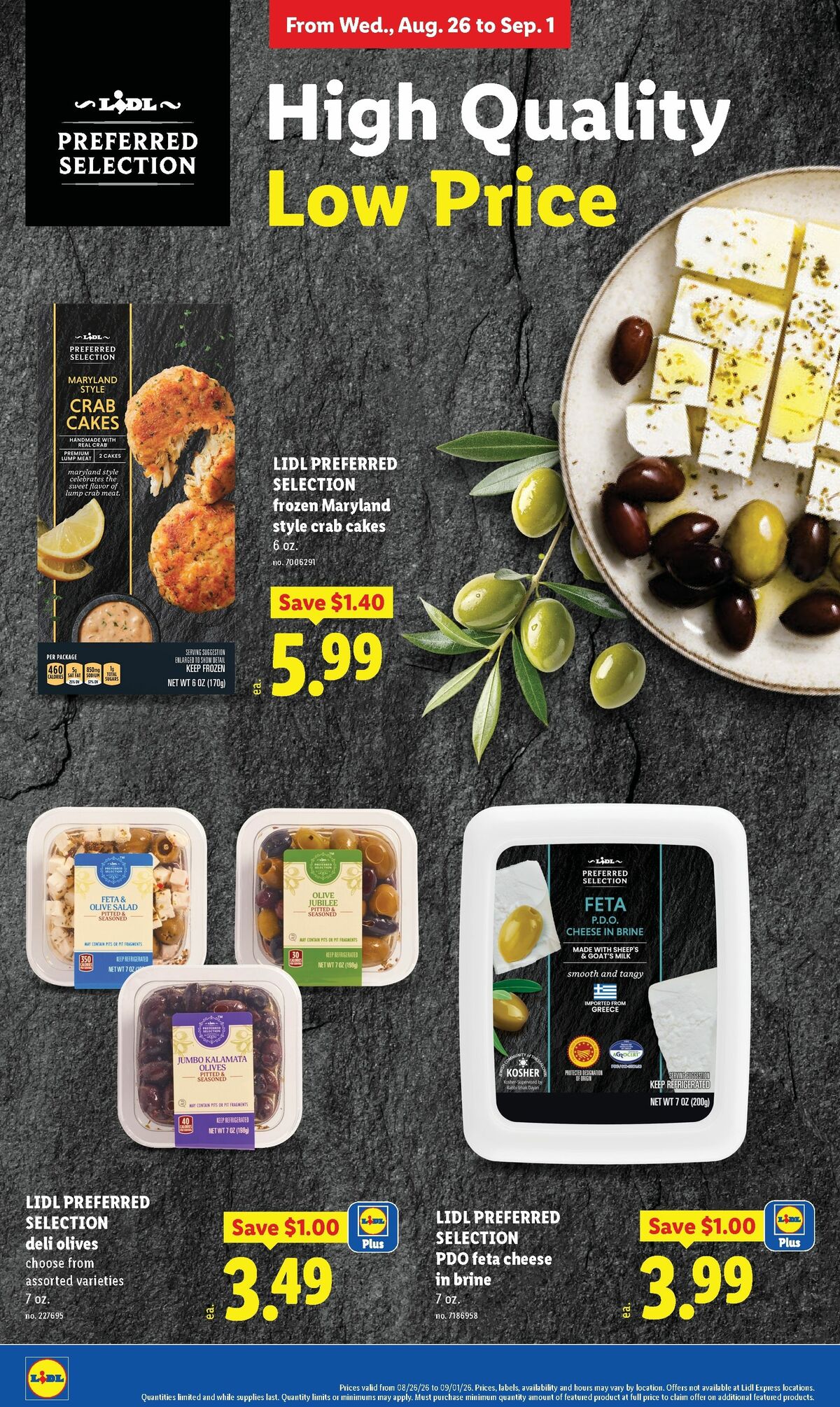 LIDL Weekly Ad from August 26