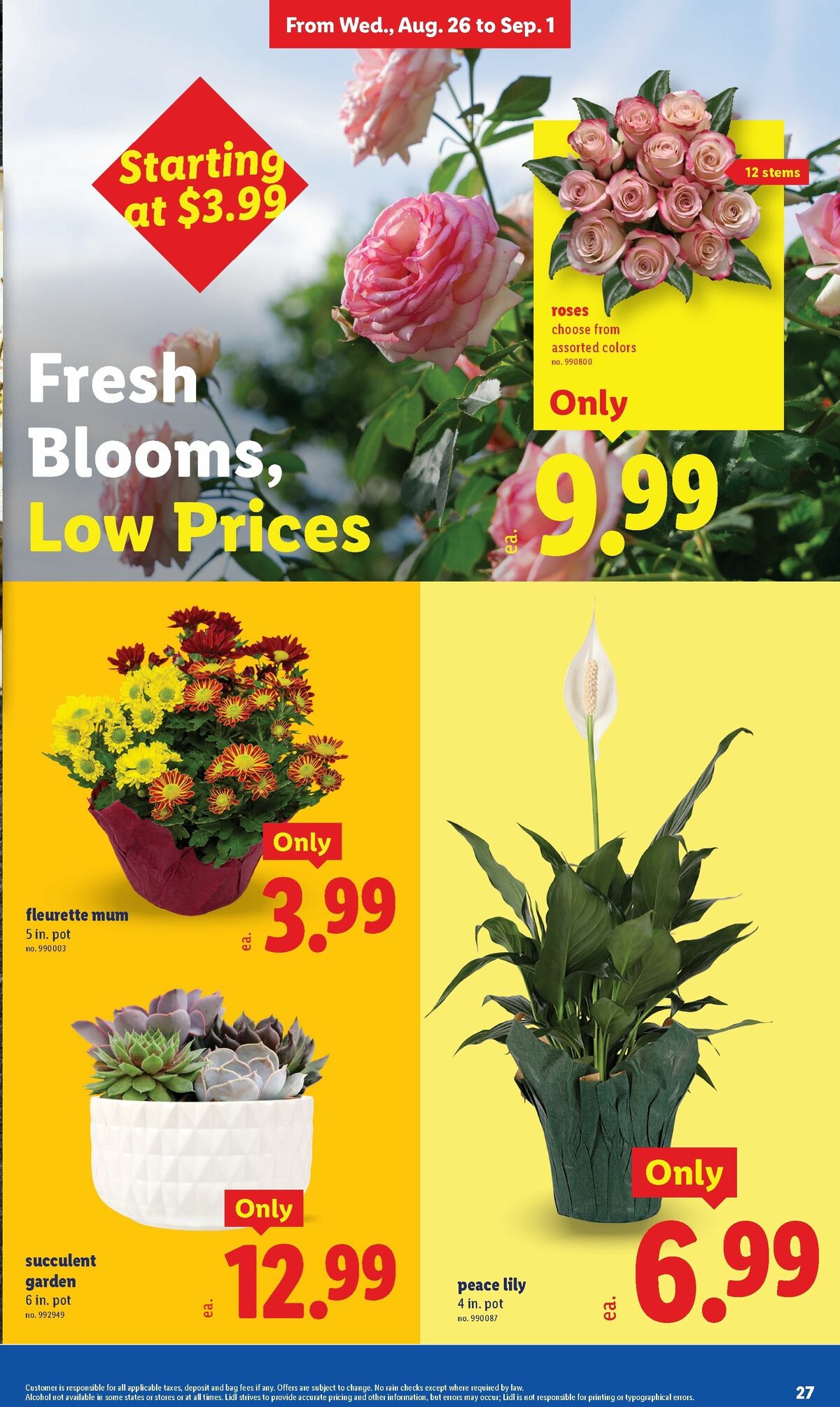 LIDL Weekly Ad from August 26