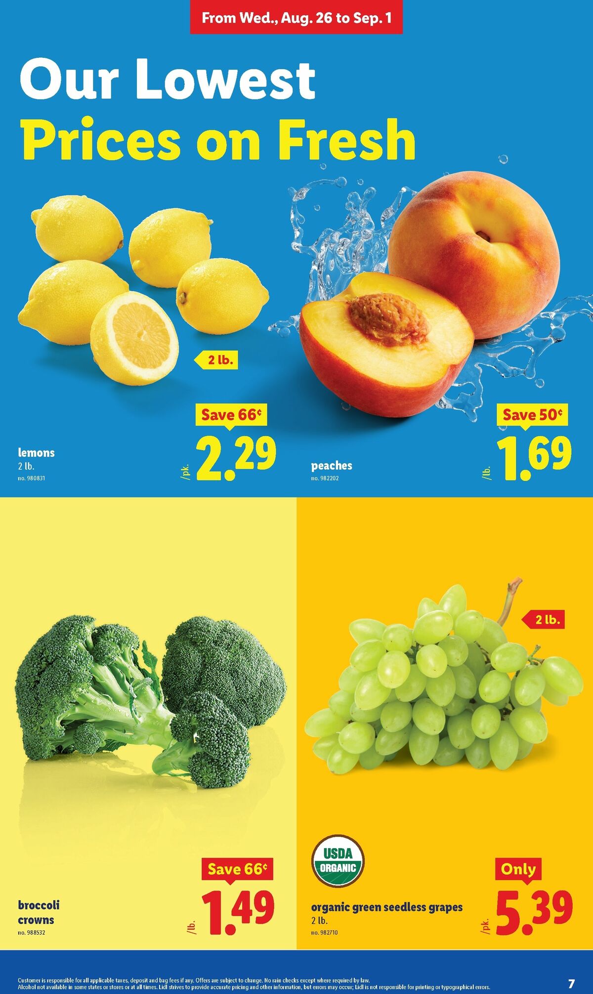 LIDL Weekly Ad from August 26