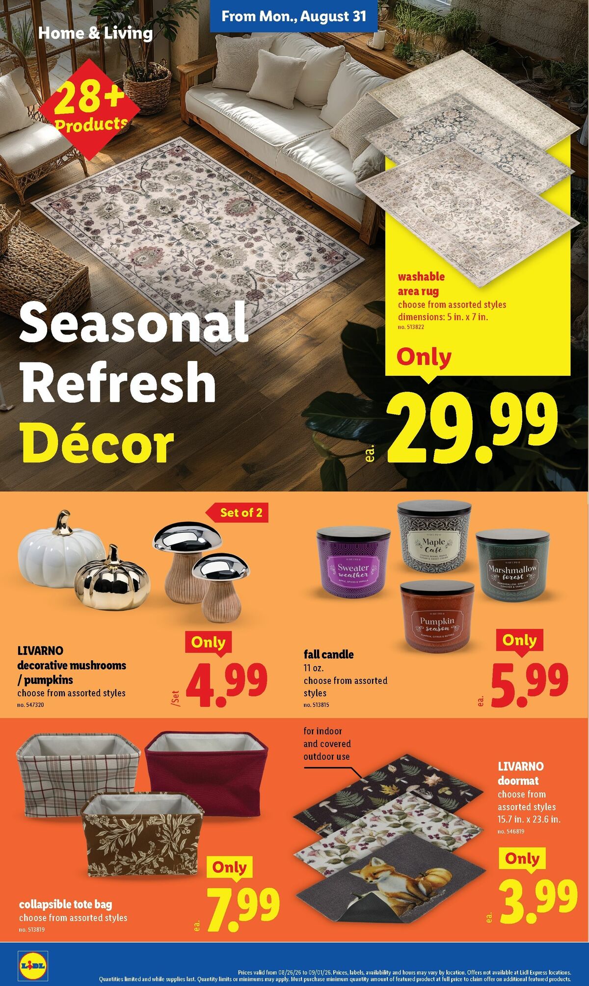 LIDL Weekly Ad from August 26