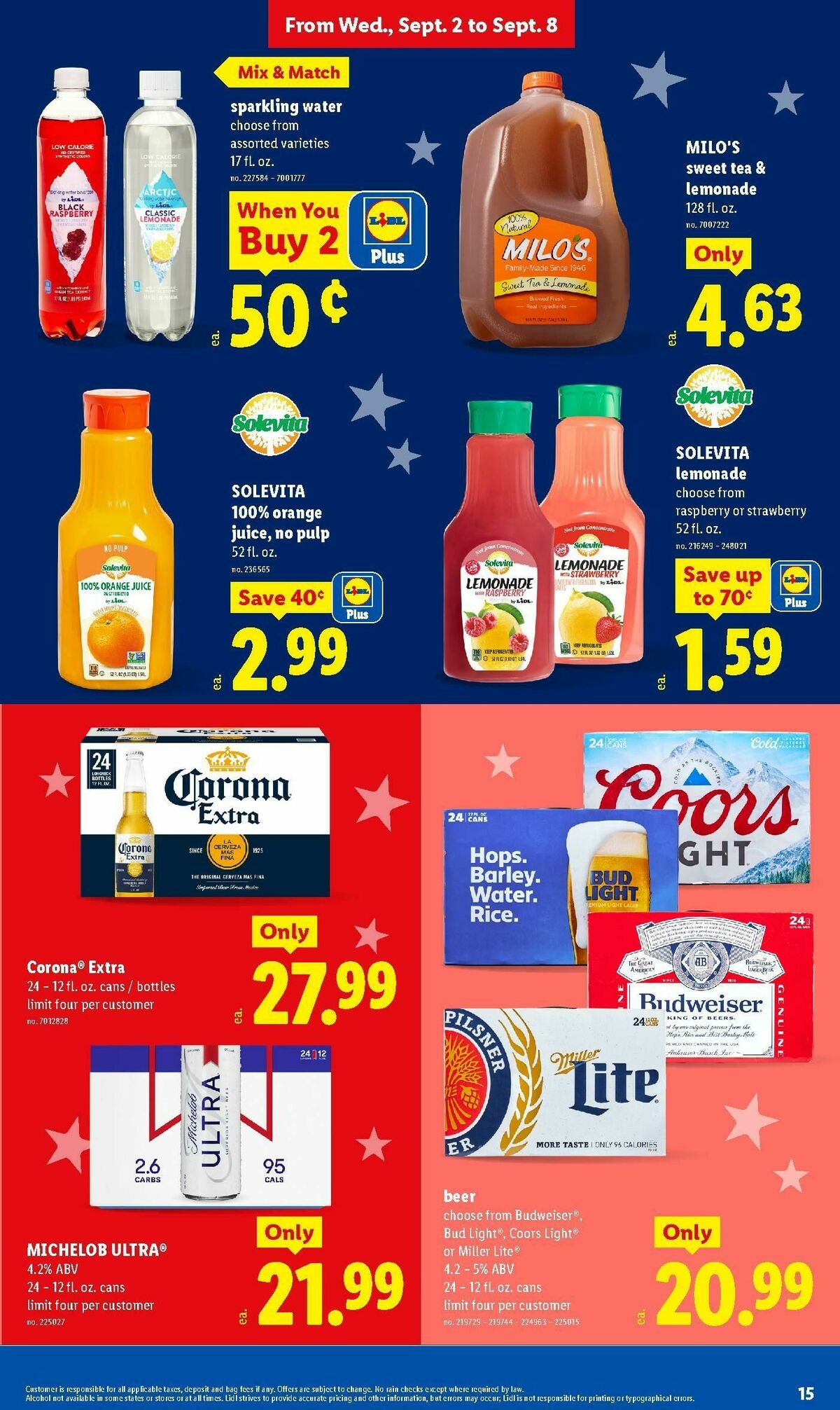 LIDL Weekly Ad from September 2