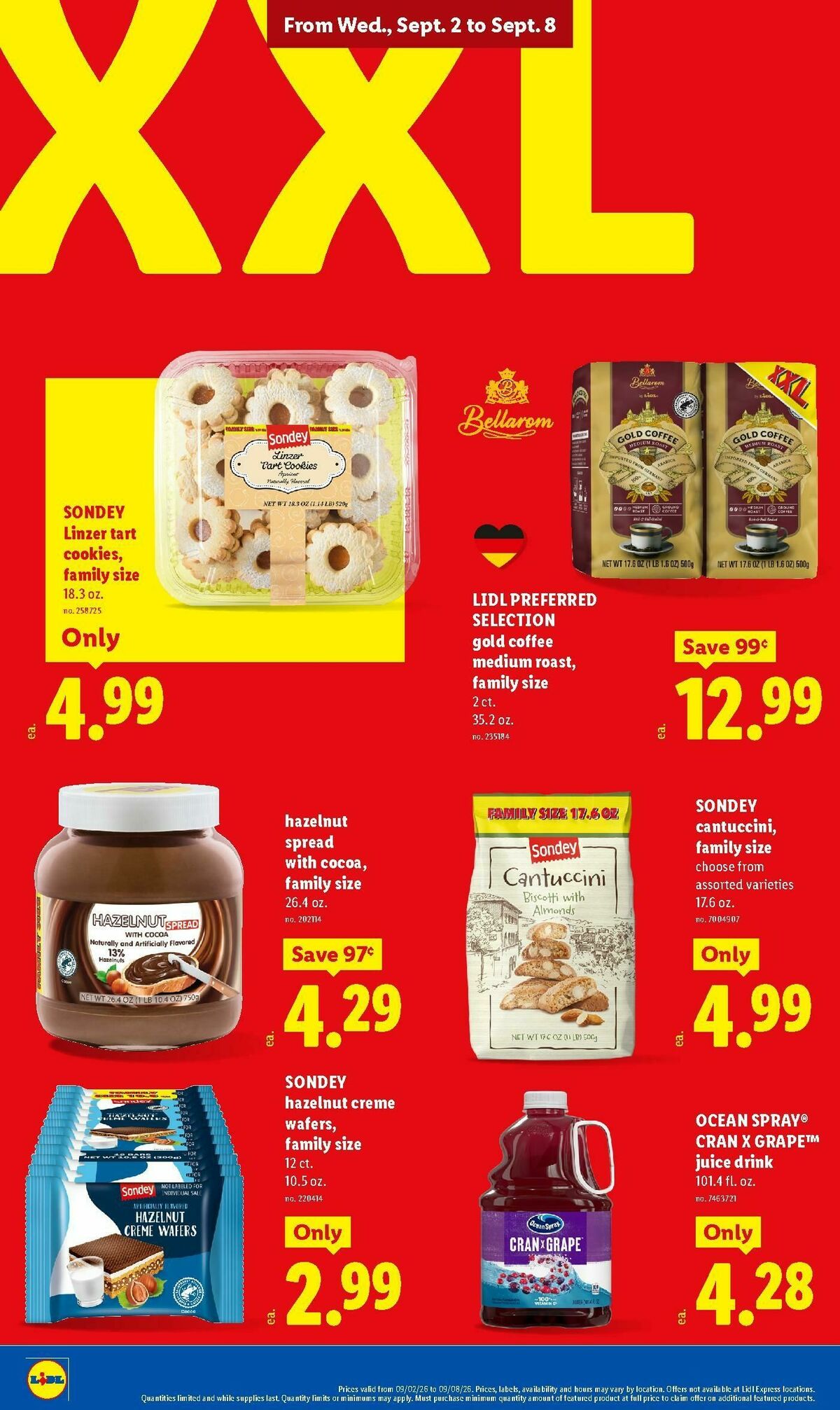LIDL Weekly Ad from September 2
