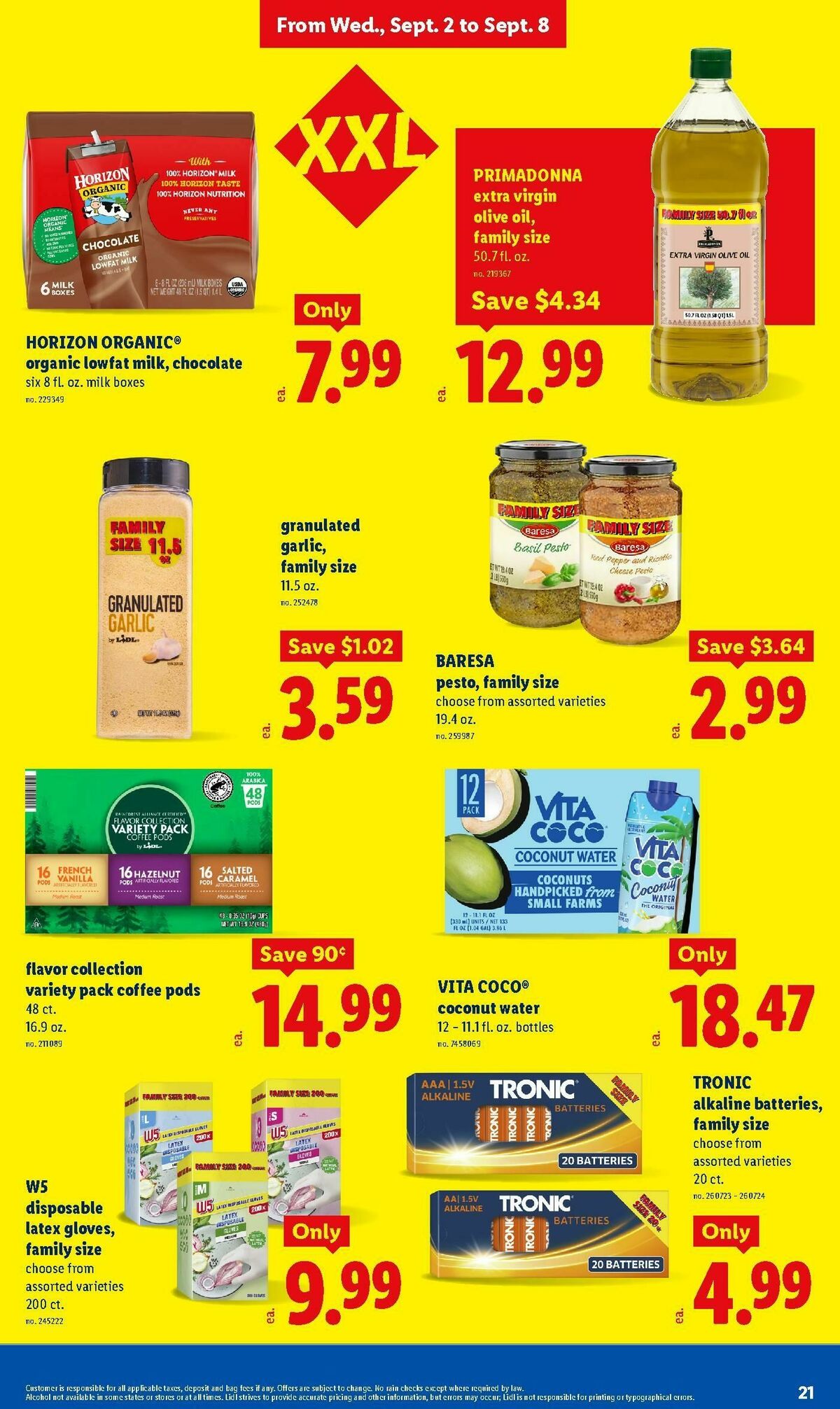 LIDL Weekly Ad from September 2