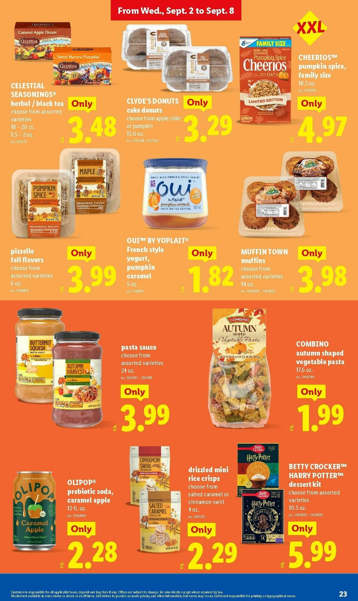 LIDL Weekly Ad from September 2