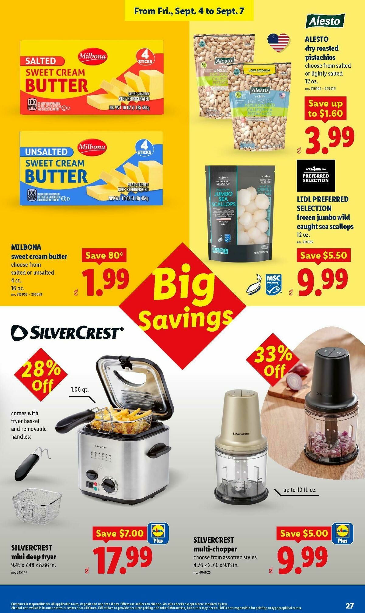 LIDL Weekly Ad from September 2