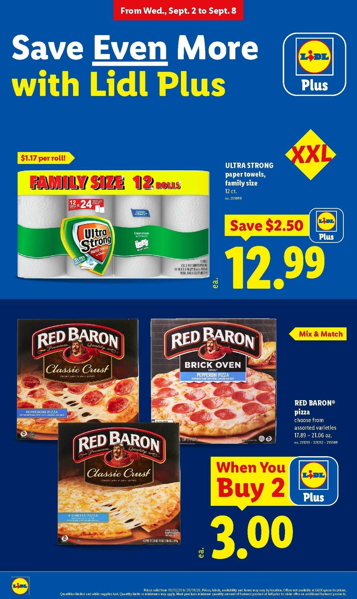 LIDL Weekly Ad from September 2