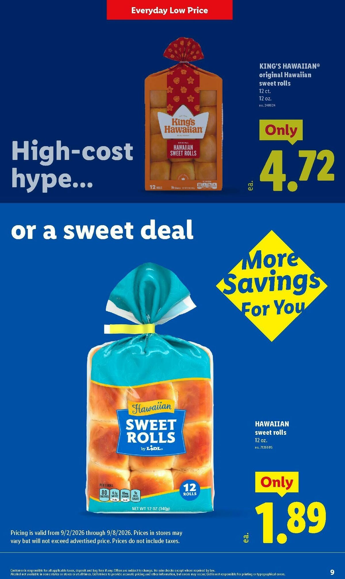 LIDL Weekly Ad from September 2
