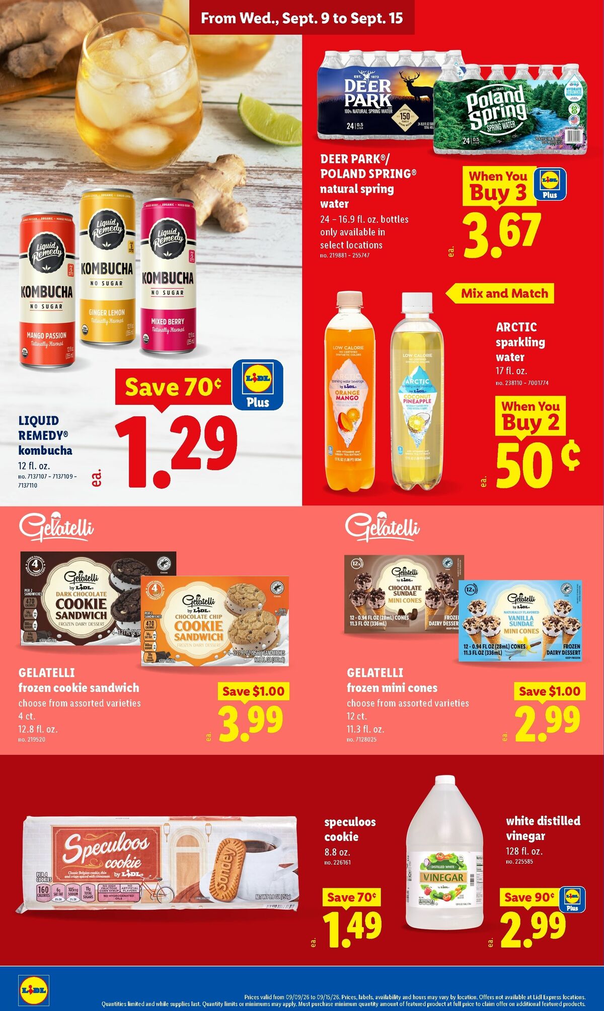 LIDL Weekly Ad from September 9