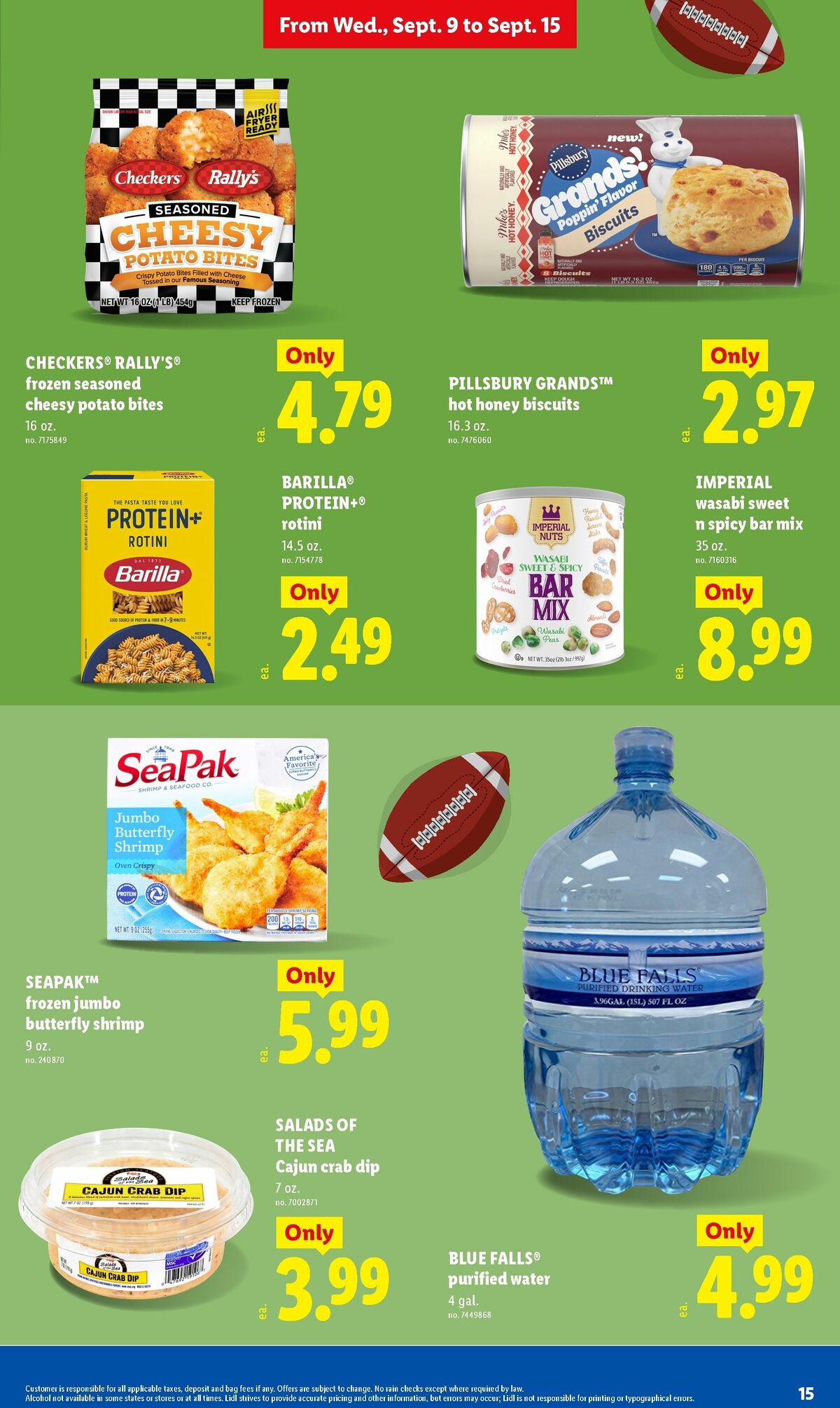 LIDL Weekly Ad from September 9
