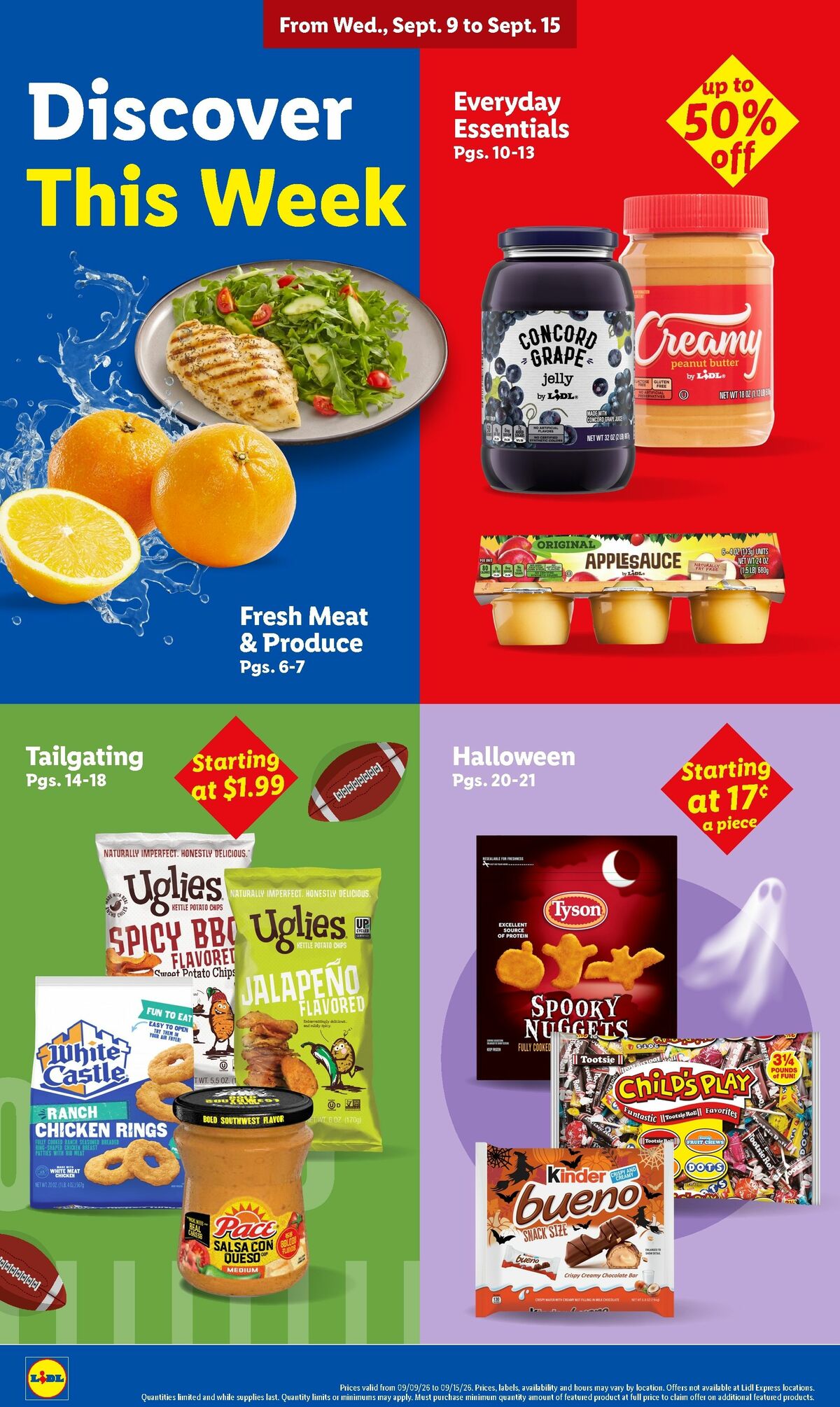 LIDL Weekly Ad from September 9