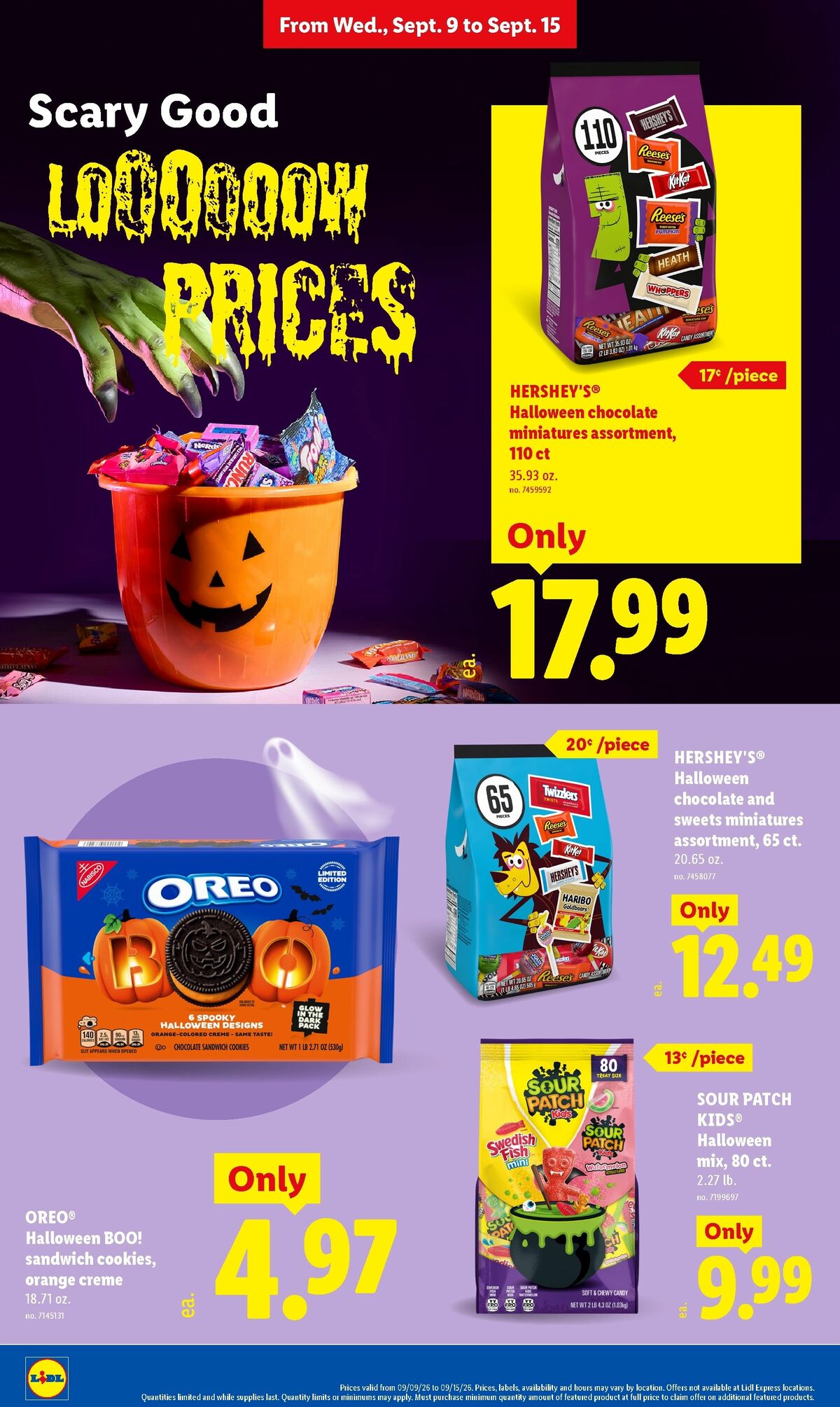 LIDL Weekly Ad from September 9