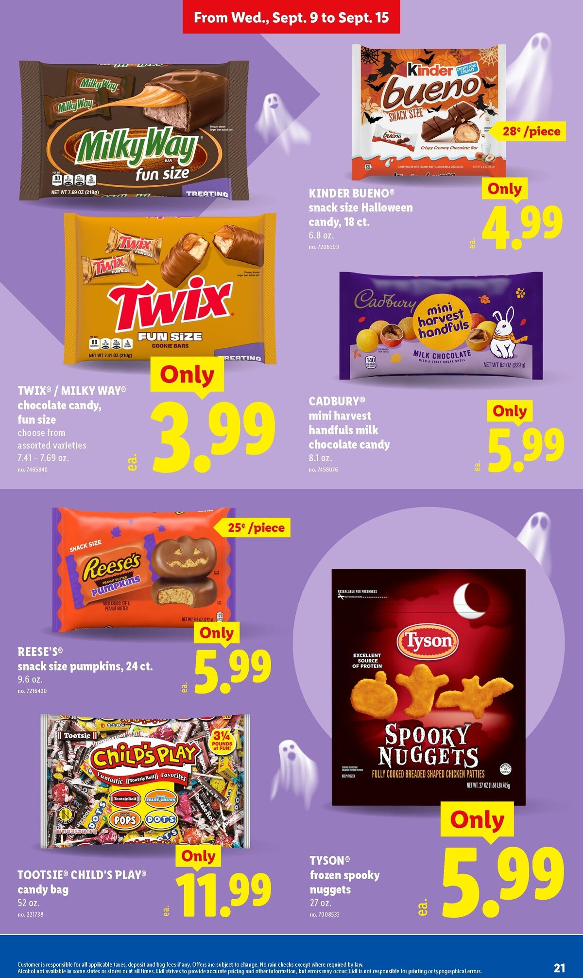 LIDL Weekly Ad from September 9
