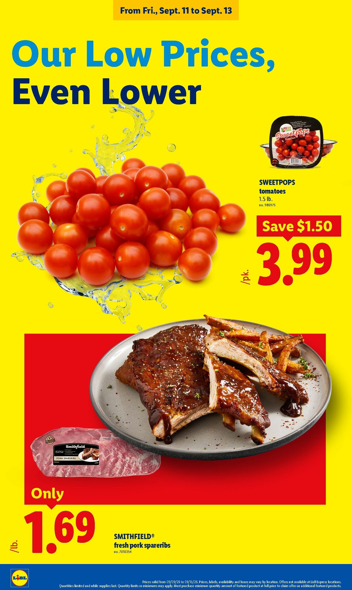 LIDL Weekly Ad from September 9