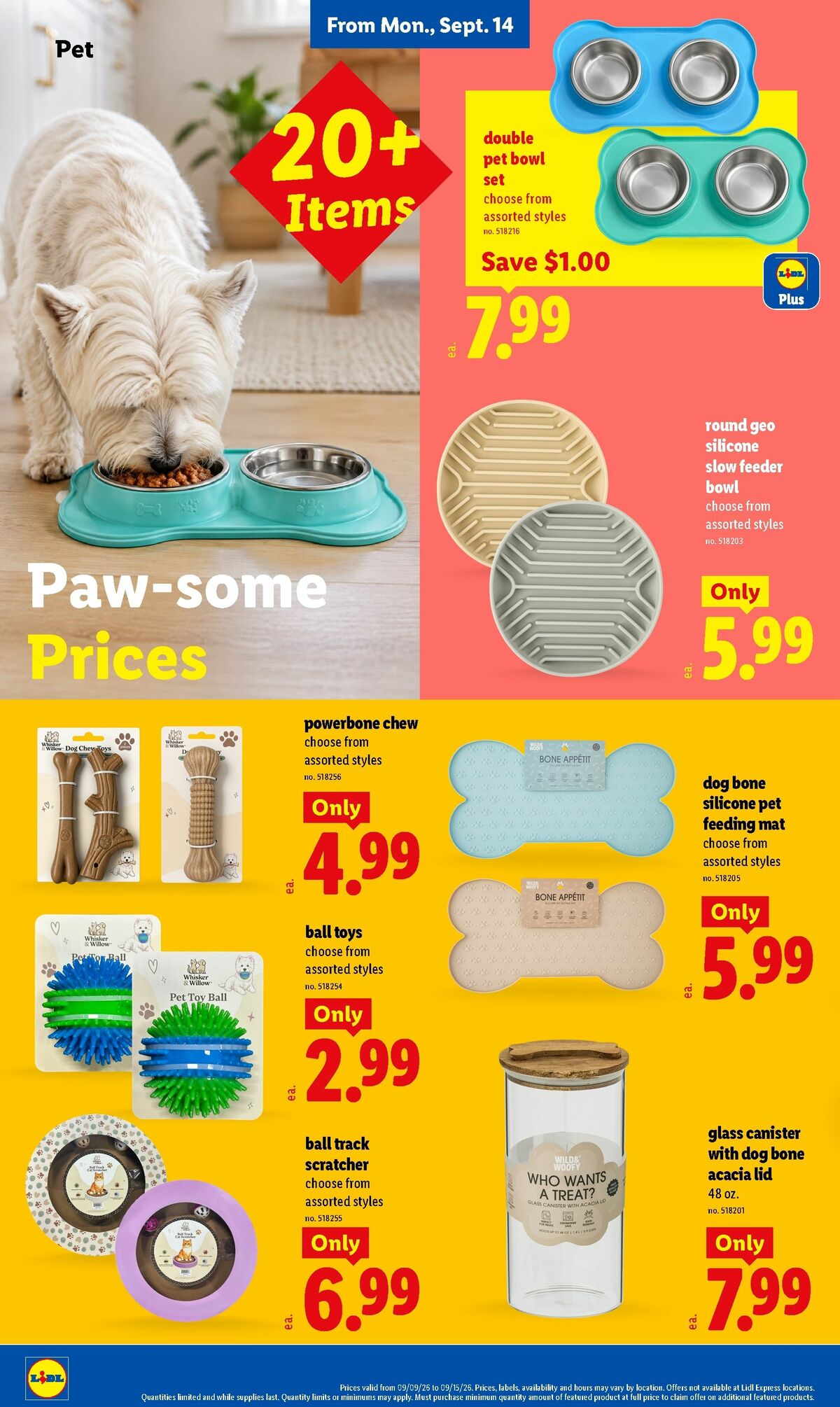 LIDL Weekly Ad from September 9