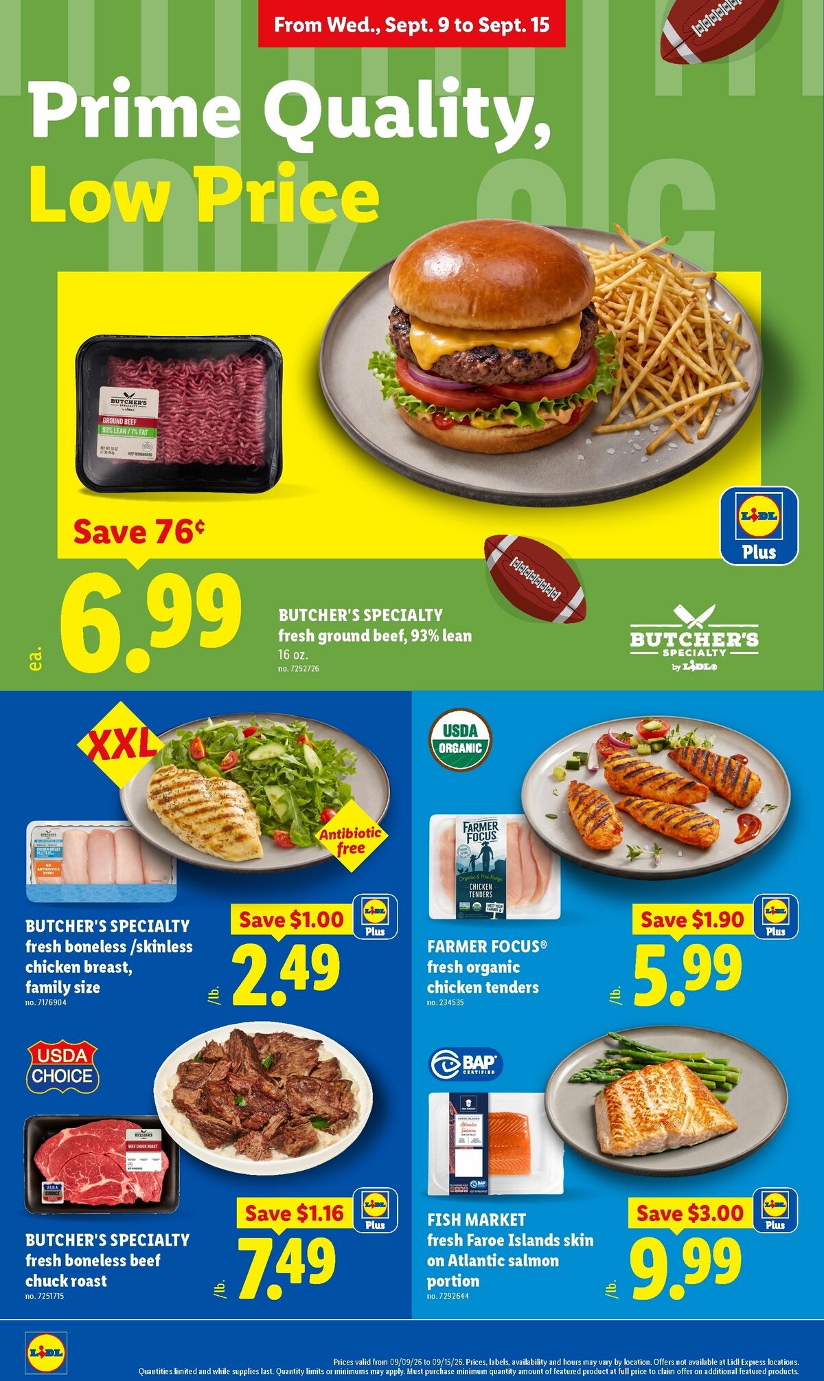 LIDL Weekly Ad from September 9