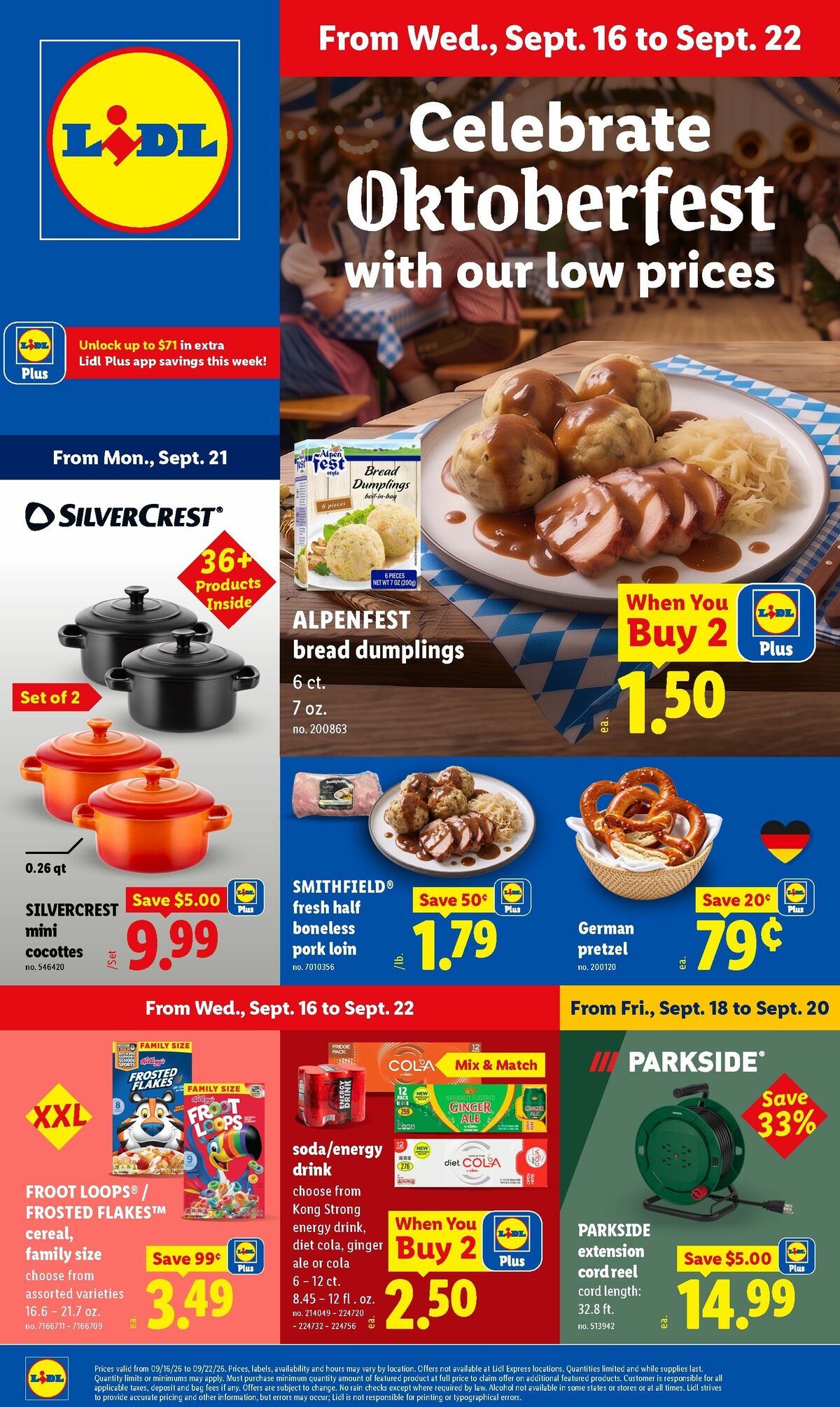 LIDL Weekly Ad from September 16