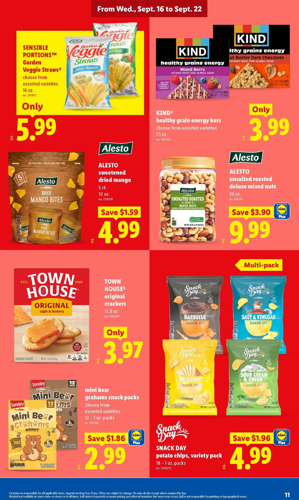 LIDL Weekly Ad from September 16
