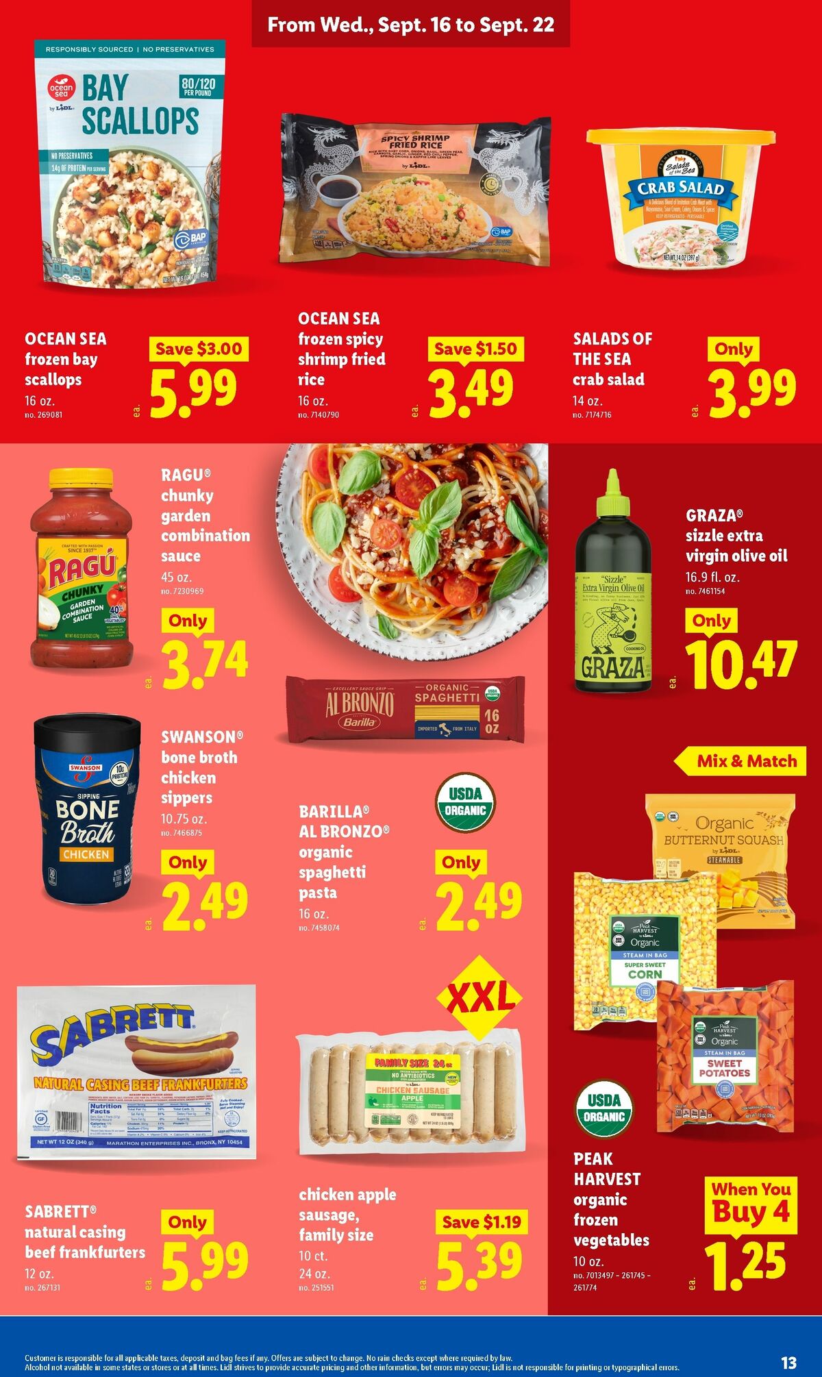LIDL Weekly Ad from September 16