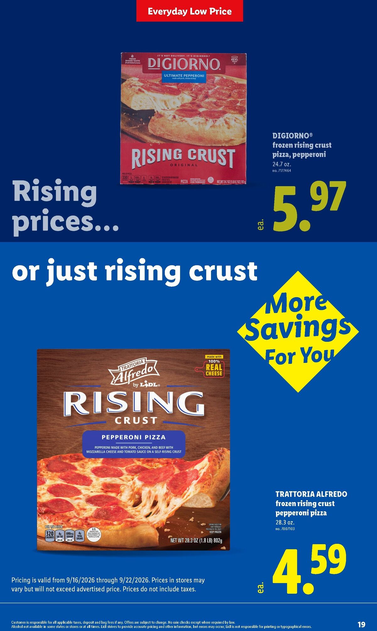 LIDL Weekly Ad from September 16