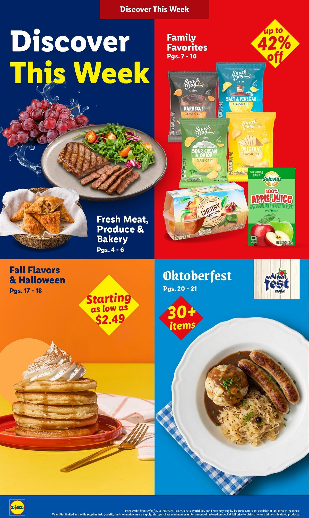 LIDL Weekly Ad from September 16